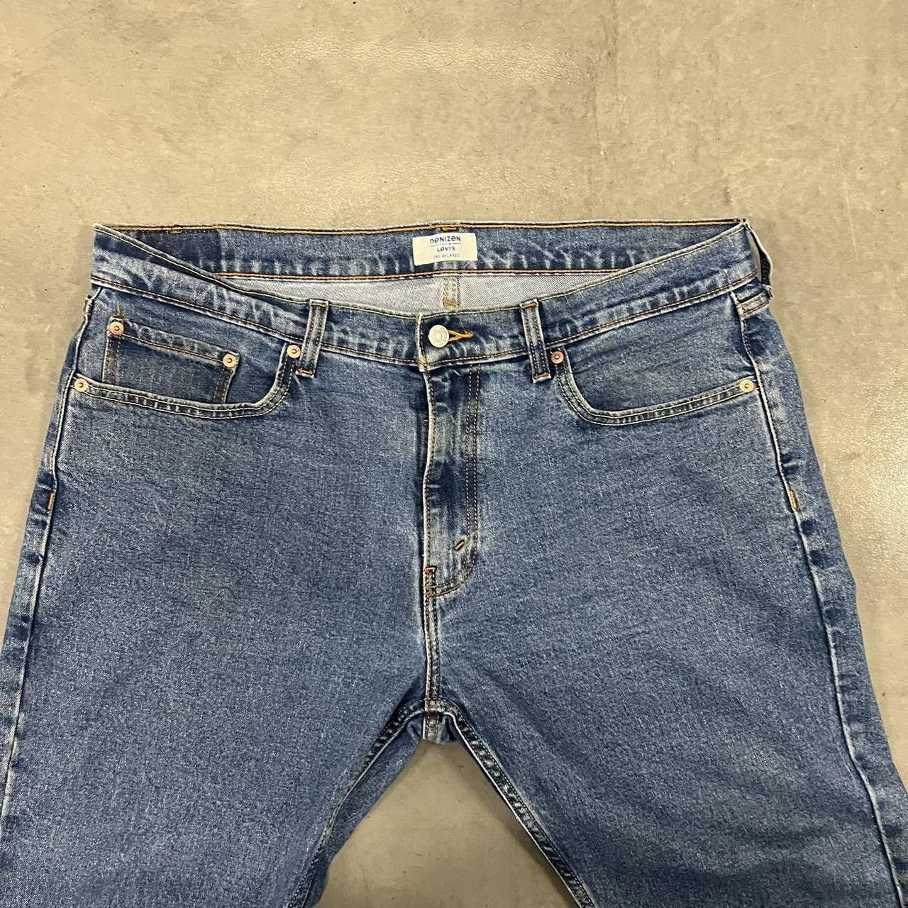 Vintage Vintage Y2K/2000s Baggy Grunge Dark wash Essential Denim Jeans! Size US 36 / EU 52 - 4 Thumbnail