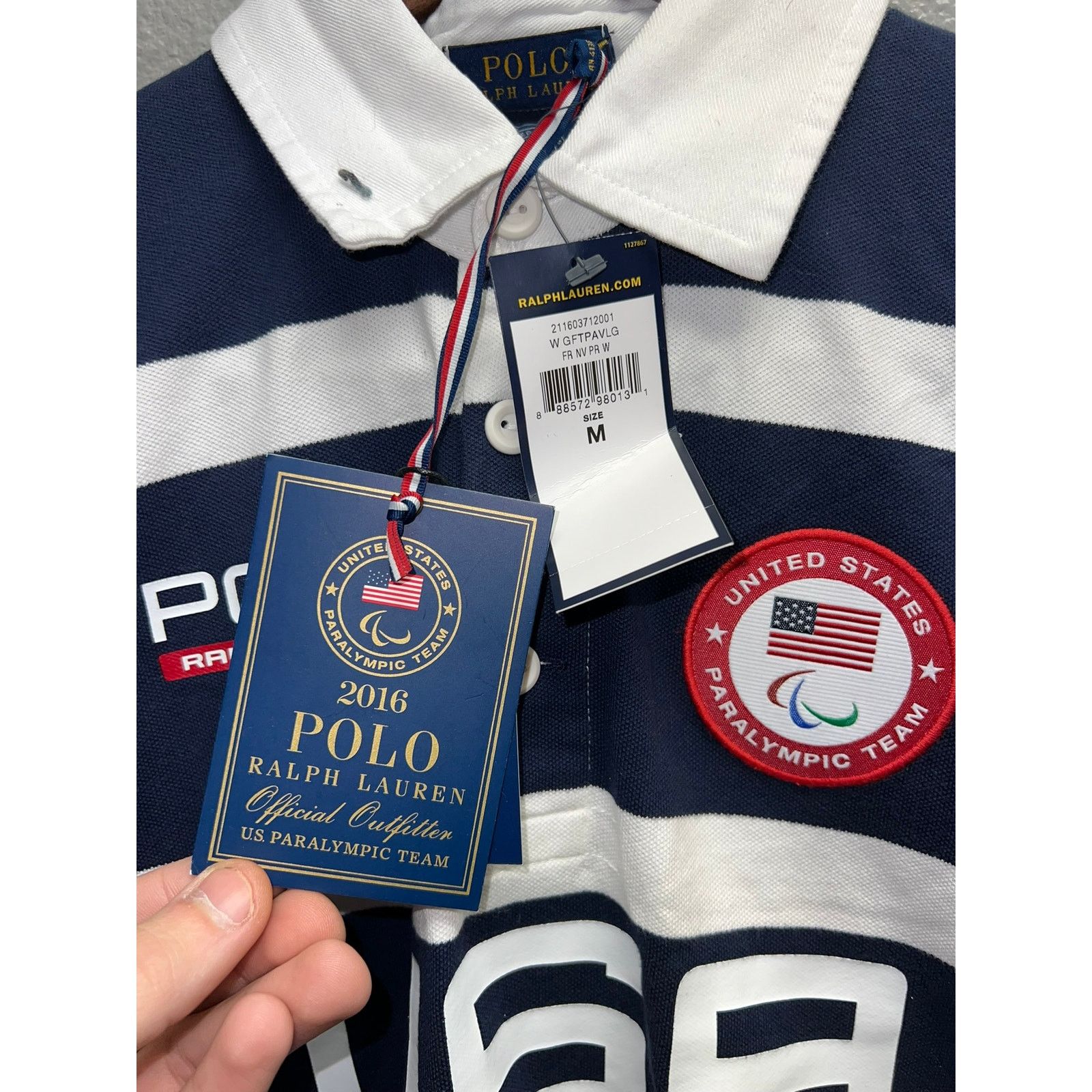 Polo Ralph Lauren Womens Polo Ralph Lauren Polo Dress Shirt USA 16 Olympics M Size M / US 6-8 / IT 42-44 - 5 Thumbnail