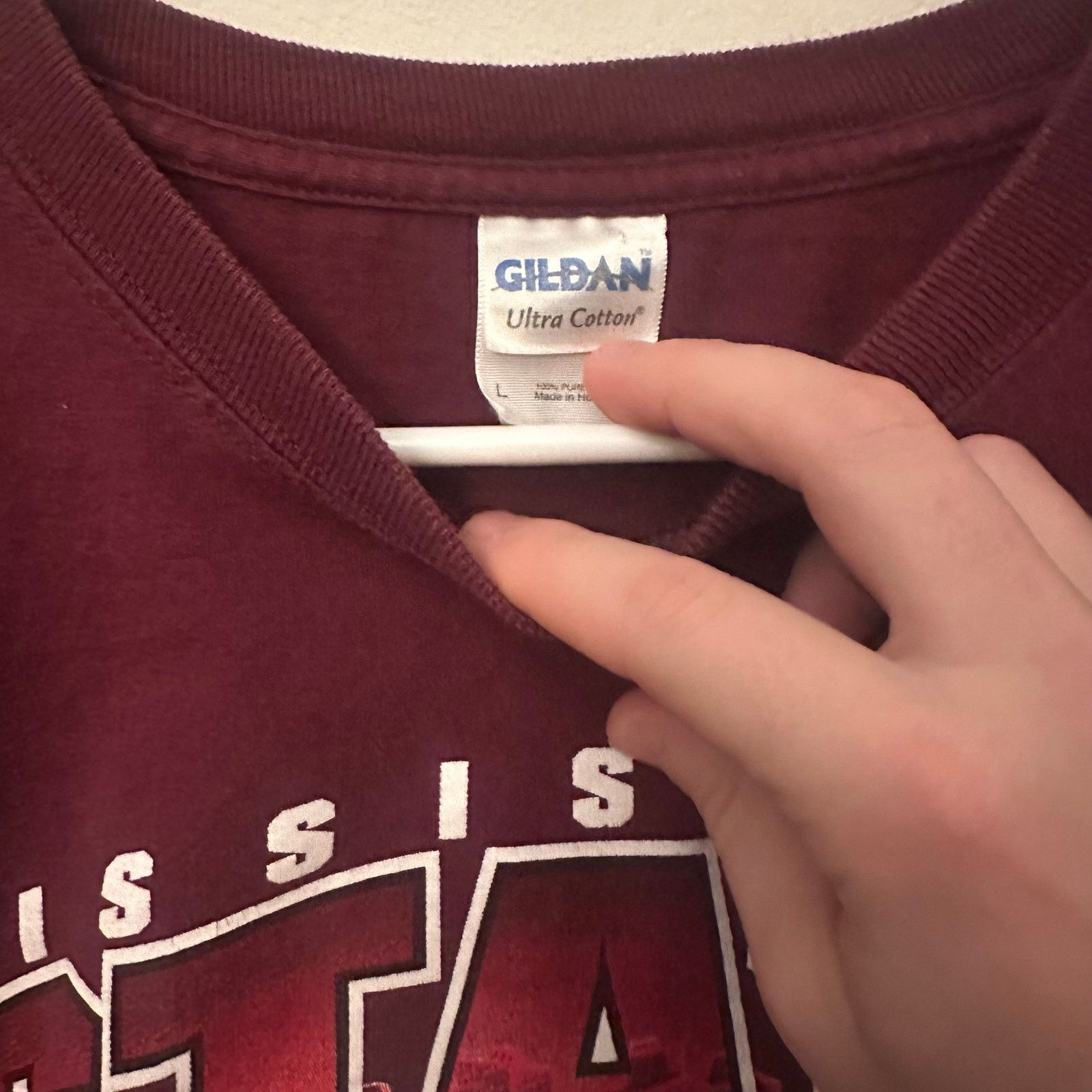 Gildan Mississippi State Bulldogs liberty bowl Memphis 2007 Size US L / EU 52-54 / 3 - 3 Thumbnail