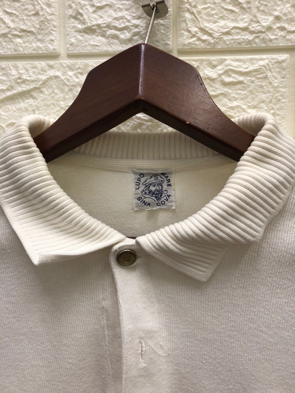 Vintage Japan made LUPO DI MARE SINA COVA Embroided Sweatshirt Size US M / EU 48-50 / 2 - 4 Thumbnail
