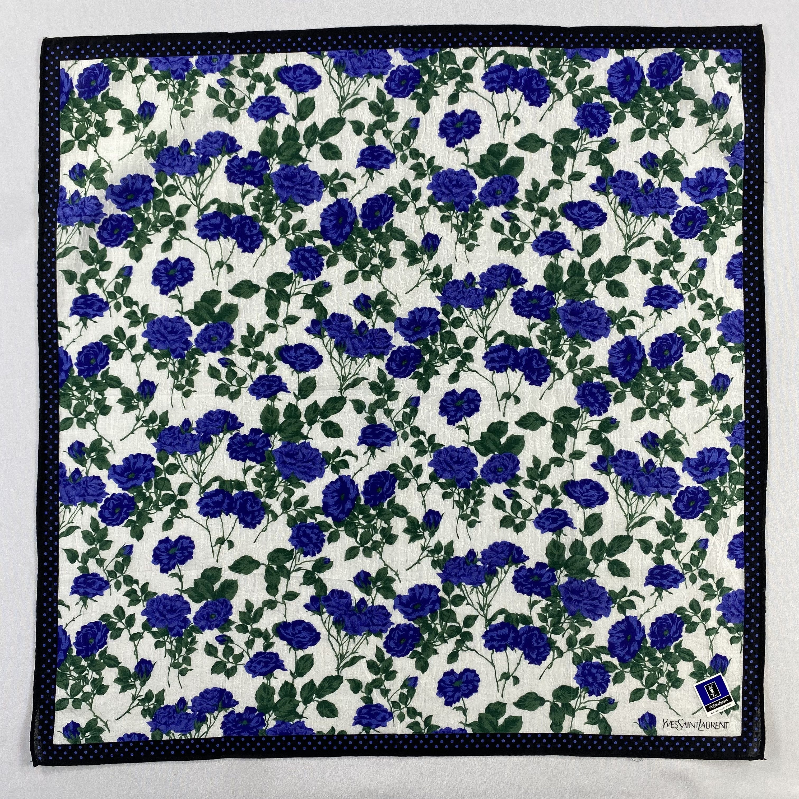 Vintage × Yves Saint Laurent NWT Yves Saint Laurent Neckerchief / Handkerchief-P1928 Size ONE SIZE - 1 Thumbnail