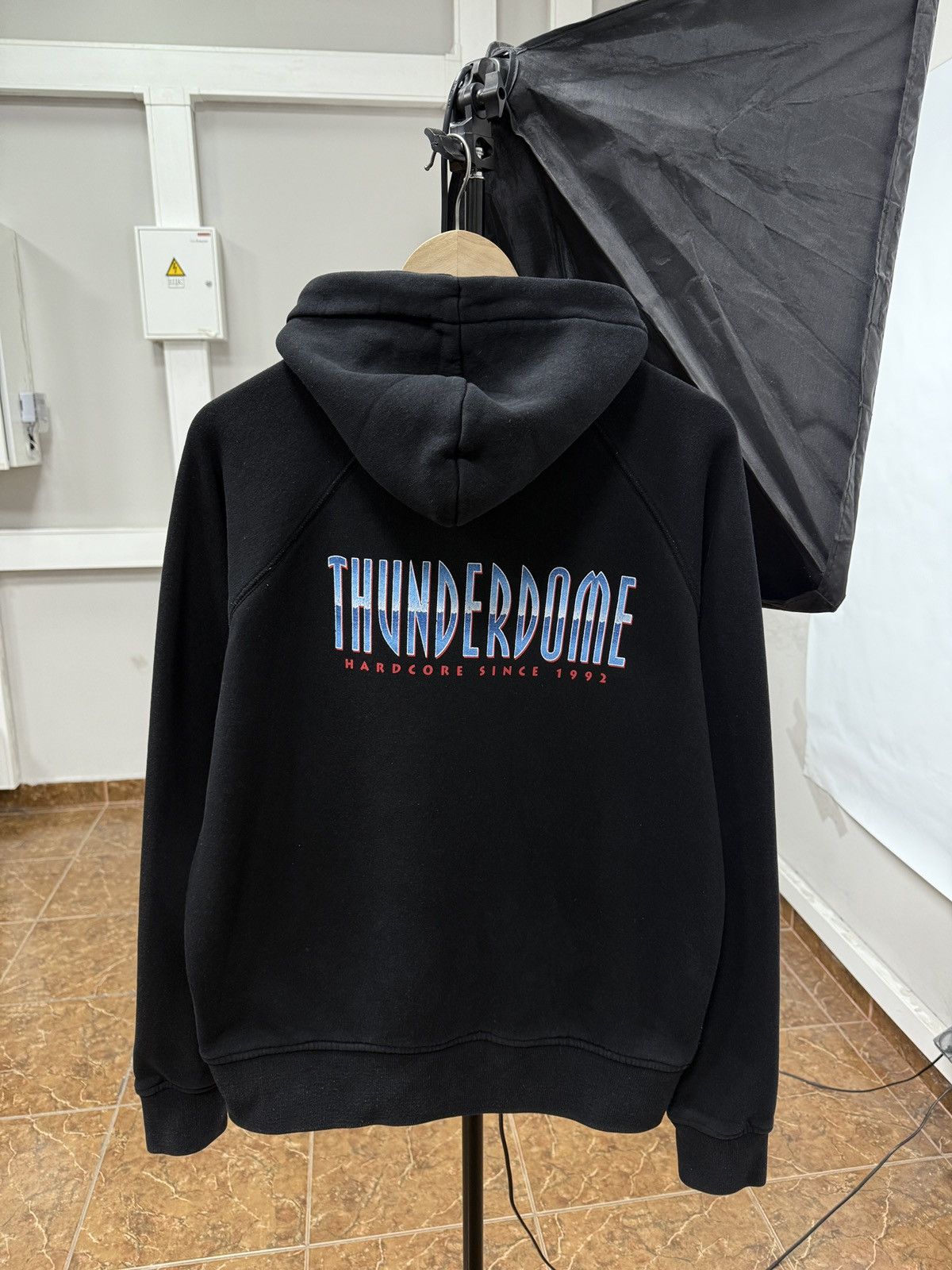 Thunderdome 🇳🇱 Vintage Y2K Thunderdome Hardcore 1992 Techno Gabber Hoodie Size US M / EU 48-50 / 2 - 2 Thumbnail