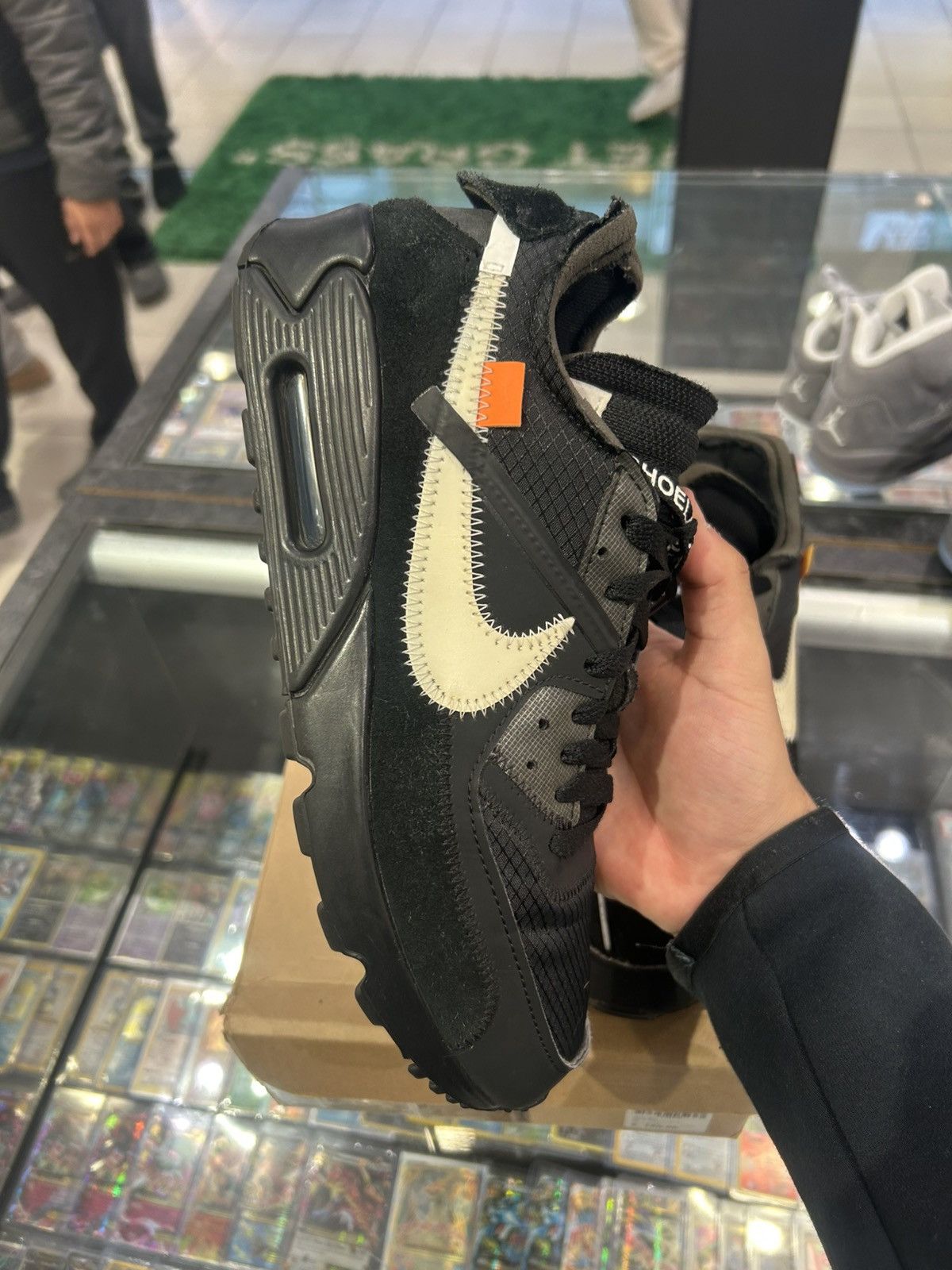 Nike × Off-White Nike Airmax 90 Off-White Black Size US 8 / EU 41 - 5 Thumbnail