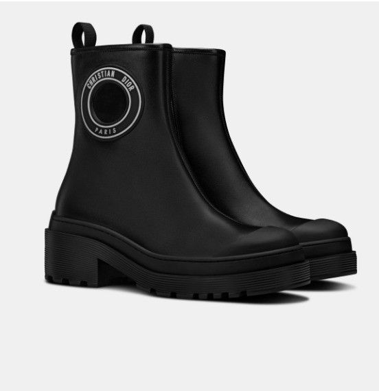 Dior o1w1db10924 Symbol Ankle Boot in Black Size US 12 / IT 42 - 2 Thumbnail