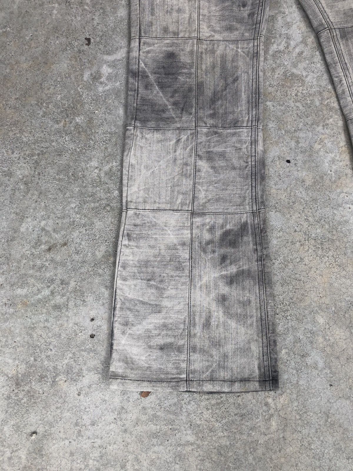 Japanese Brand Y2K Edge Rupert Flared Jeans Distressed Size US 32 / EU 48 - 6 Thumbnail