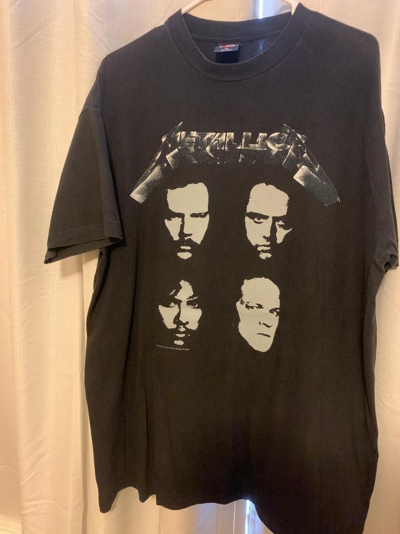 Vintage Metallica Black Album Shirt