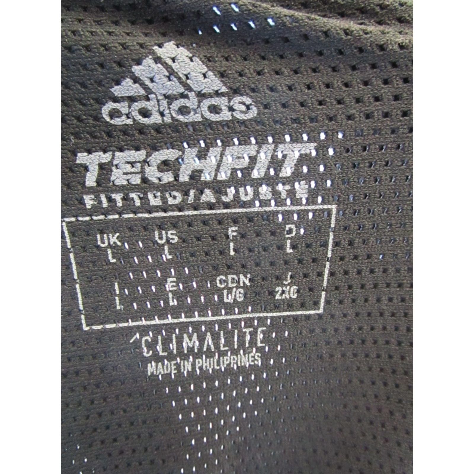 Adidas Adidas Techfit Shirt Womens Large Black Climalite Running Pullover New Size L / US 10 / IT 46 - 3 Thumbnail