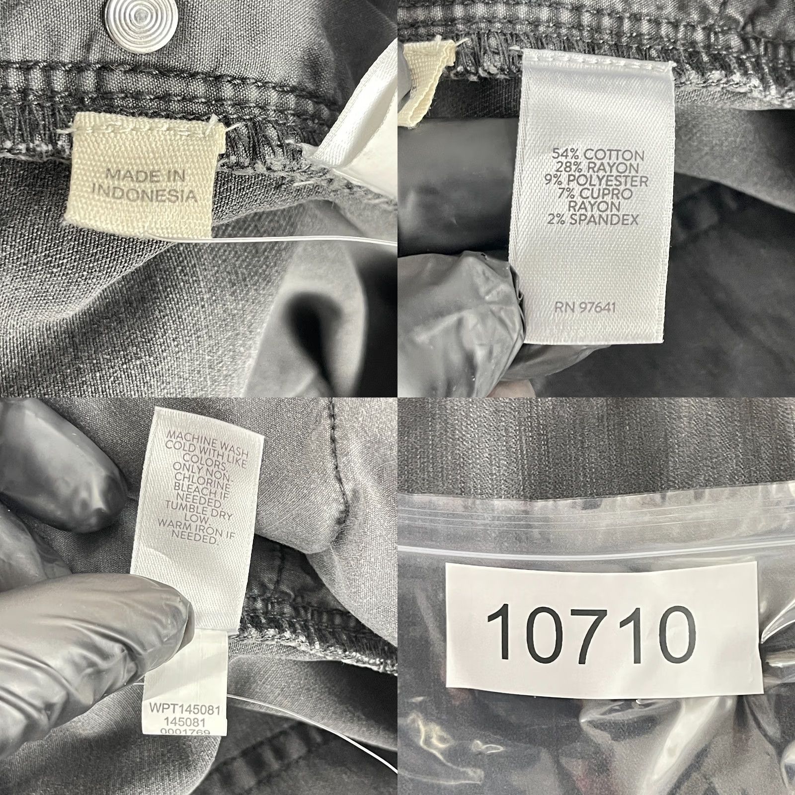 J. Jill J. Jill Slim Ankle Jeans Womens Size 12 Gray Denim Mid-Rise Casual Pants Slim Ankle Jeans Womens Gray Denim 12 Jeans Size 34" / US 12 / IT 48 - 10 Thumbnail