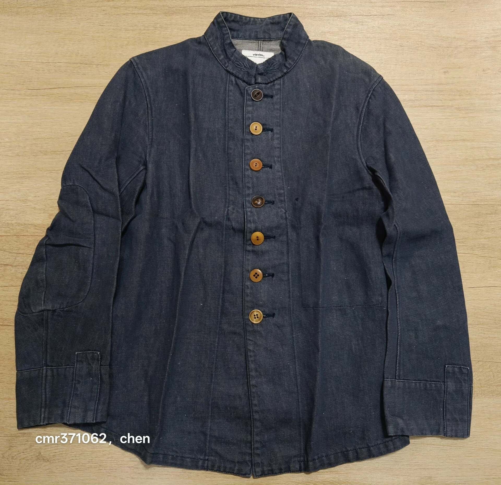 Visvim VISVIM 14SS LUGLI JKT DMGD COTTON/LINEN Size US S / EU 44-46 / 1 - 1 Thumbnail
