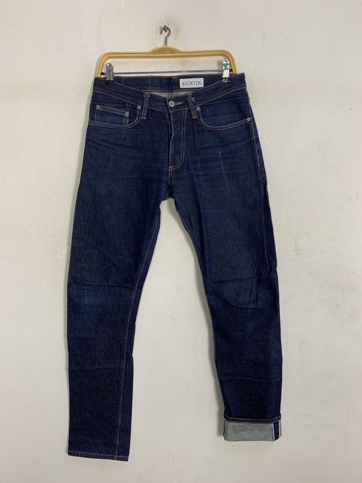 Gustin Gustin San Francisco Slim Buttonfly Selvedge Denim Slim Cut Size US 32 / EU 48 - 3 Thumbnail