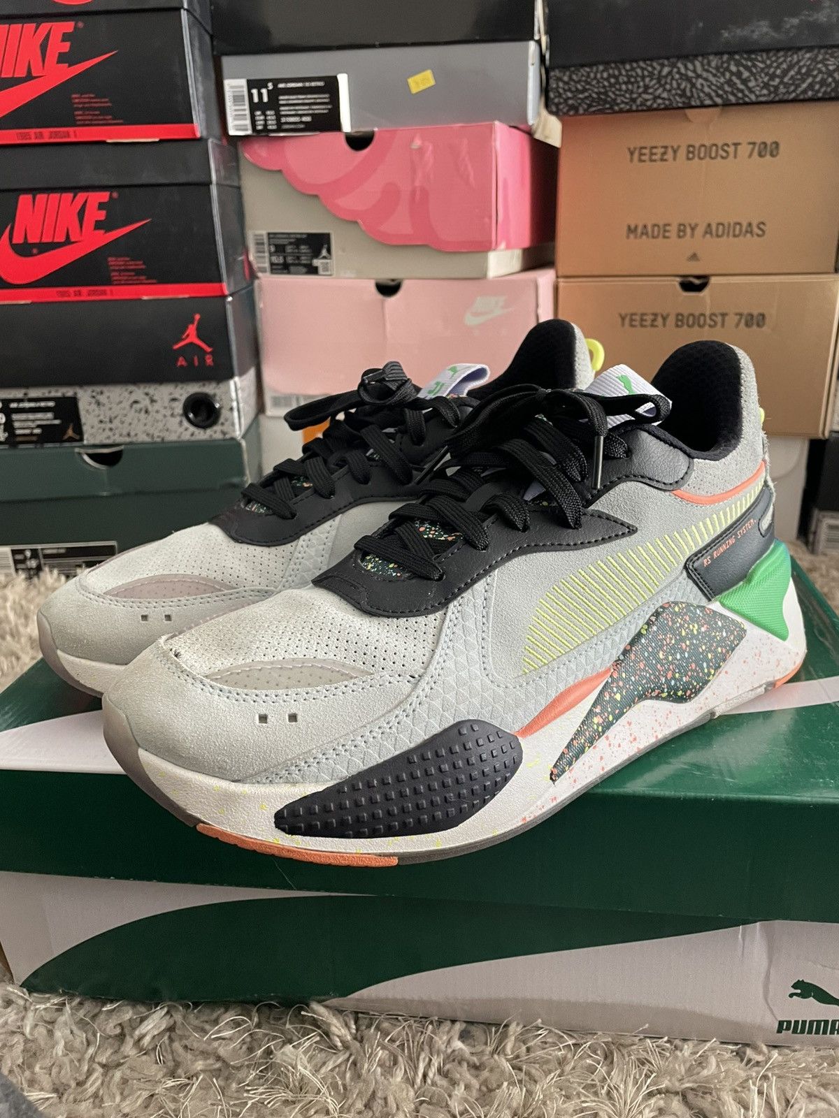 Puma Puma Rs-X FD Fair Aqua Ponderosa Pine Size US 11 / EU 44 - 1 Thumbnail