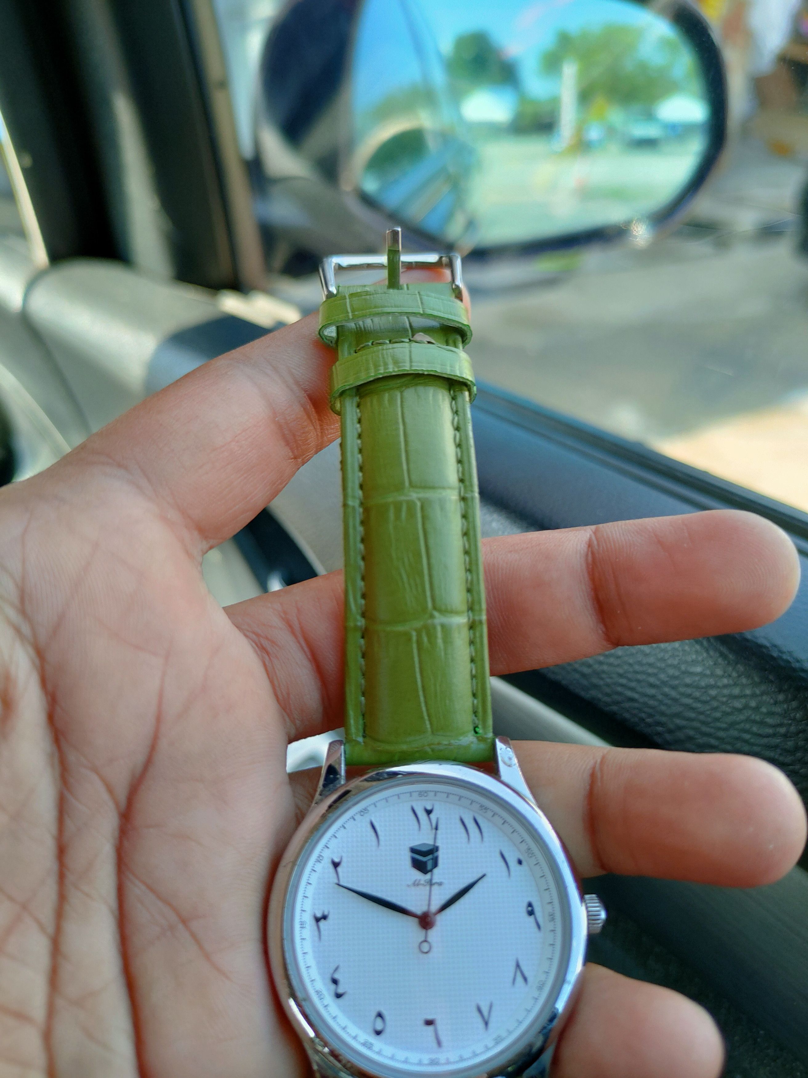 Vintage Al Isra kaabah arabic font counter clockwise rotation watch Size ONE SIZE - 7 Thumbnail
