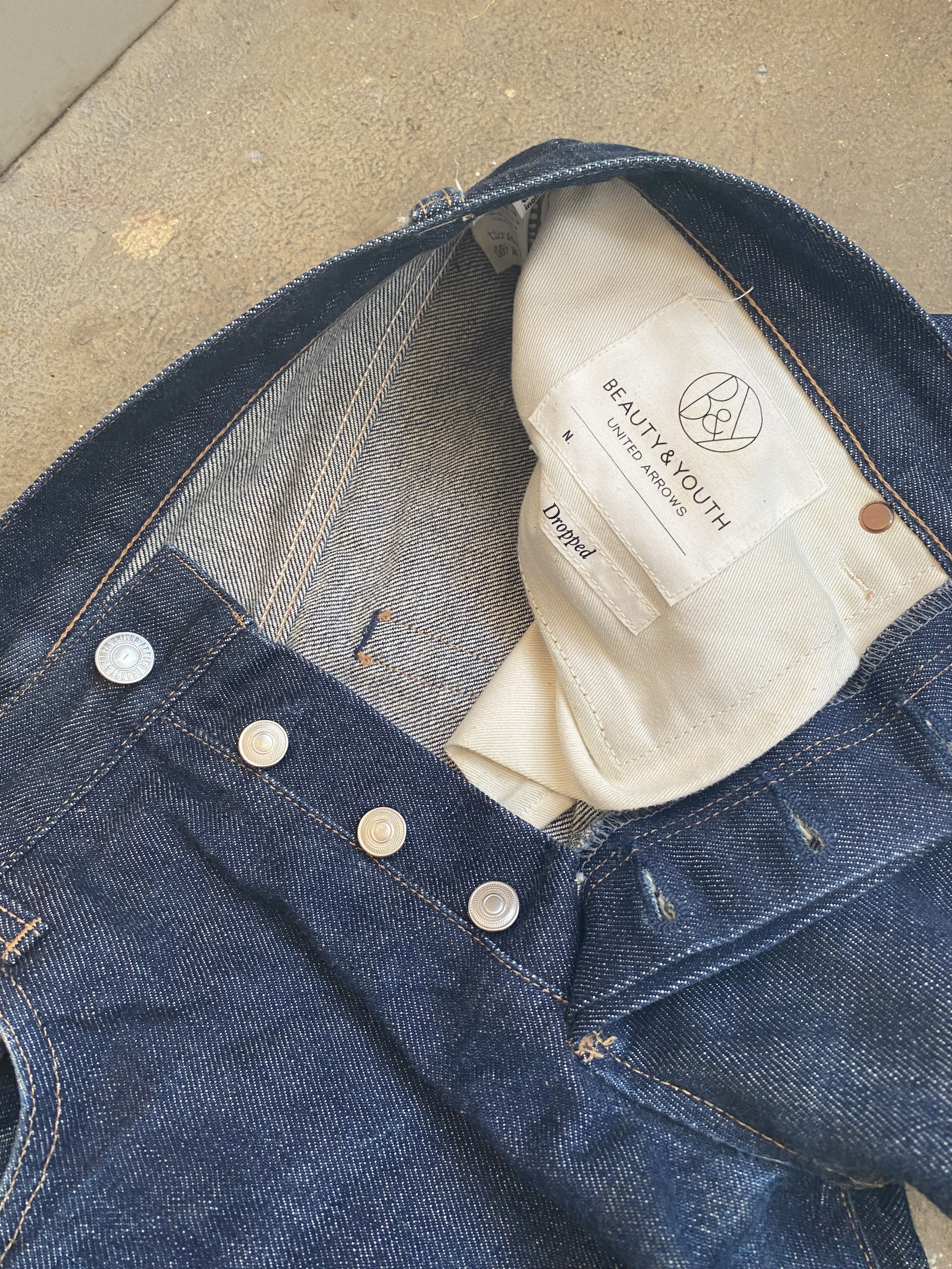 BEAUTY&YOUTH × Japanese Brand Beauty & Youth jeans selvedge skinny Size US 29 - 4 Thumbnail