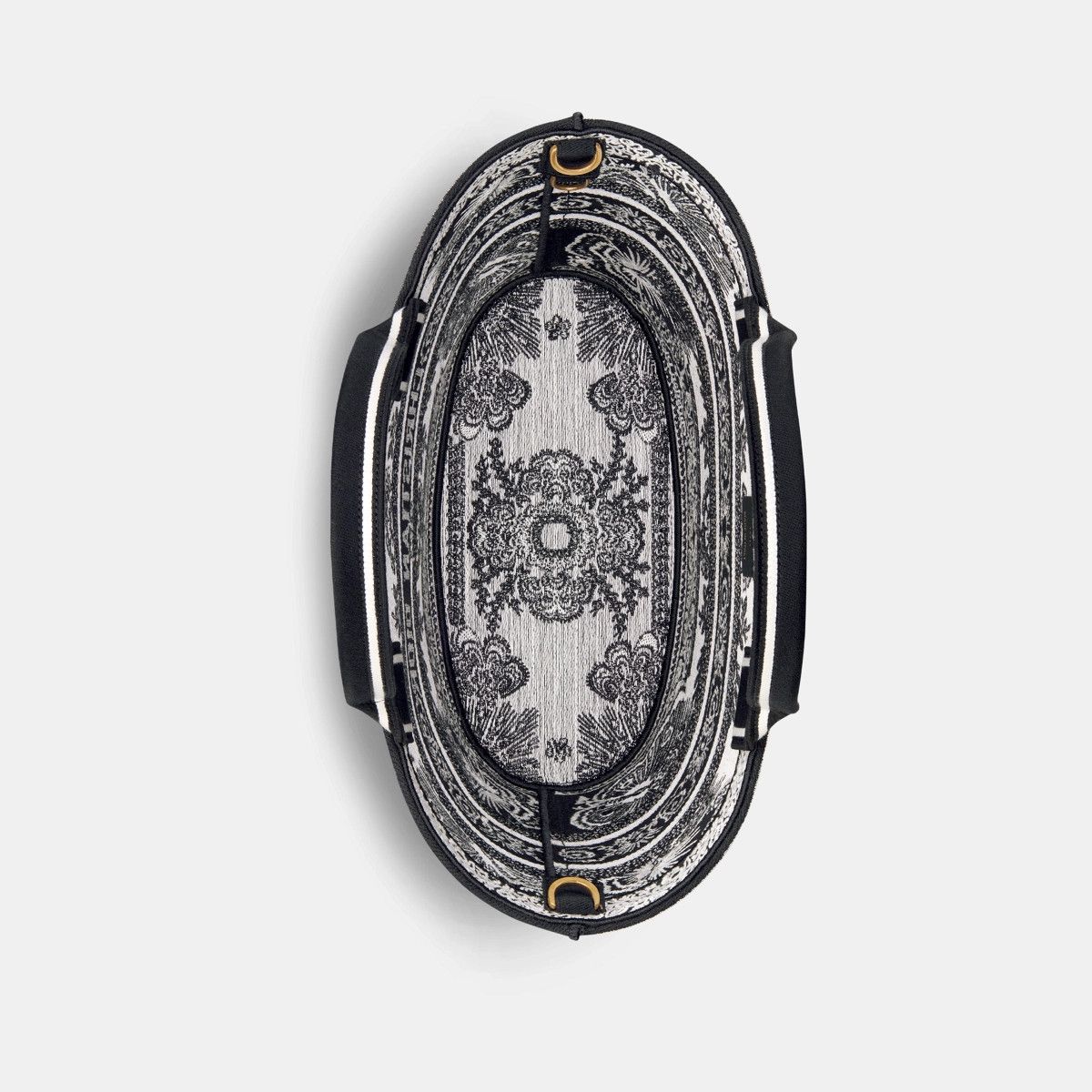 Dior o1bcso1str1124 Size: OS / Hat Basket Bag in White/Black Size ONE SIZE - 5 Thumbnail