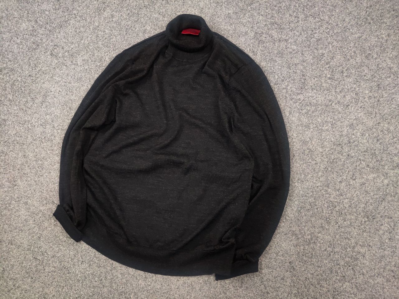 Hugo Boss Hugo Boss light wool Sweater high turtleneck collar Gray Size US M / EU 48-50 / 2 - 4 Thumbnail