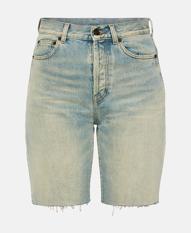 Saint Laurent Paris Denim shorts Size 26" / US 2 / IT 38 - 1 Thumbnail