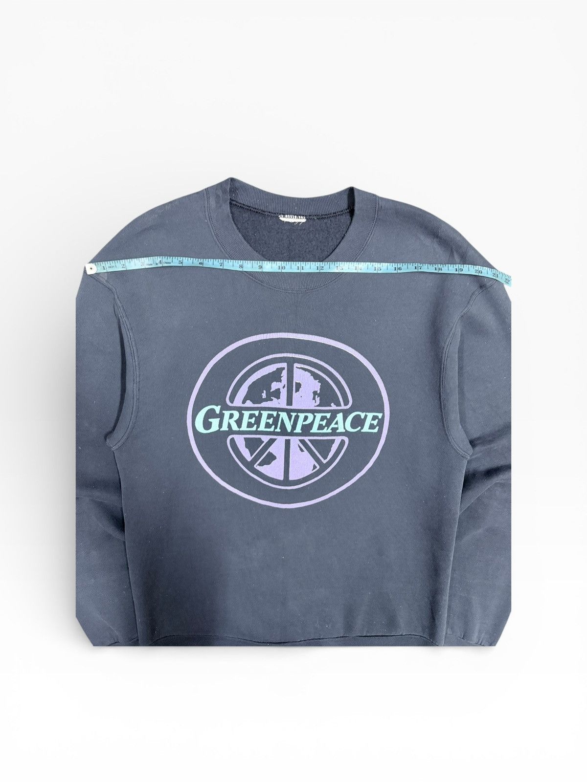 Art Comes First Vtg🔥90’s Green Earth Pop Art Sunfaded Pullover Sweatshirt Size US M / EU 48-50 / 2 - 8 Thumbnail