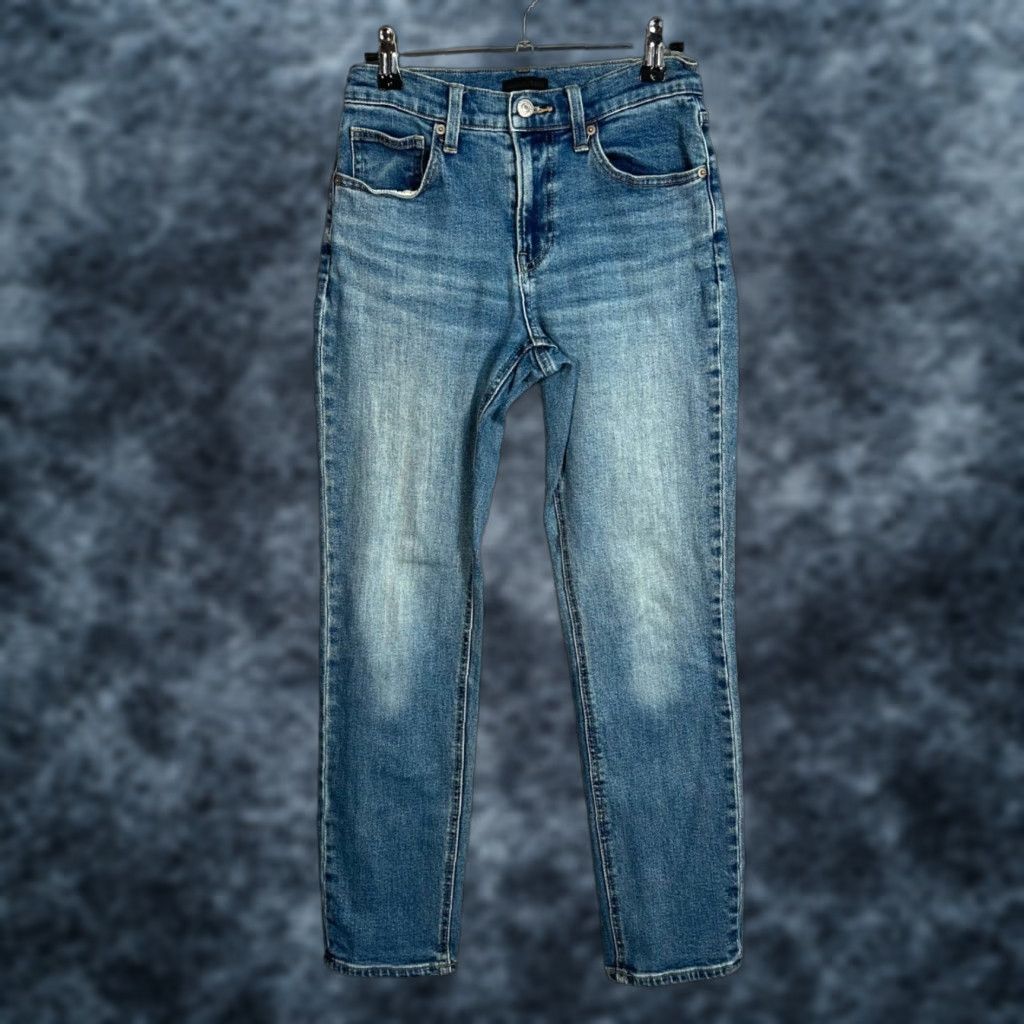 Uniqlo UNIQLO Womens Jeans Vintage/Regular Mid-Rise Skinny Denim 23 Blue Cotton Blend Adult Womens 23 Jeans Women - 26in Inseam Size 40" / US 18 - 1 Thumbnail