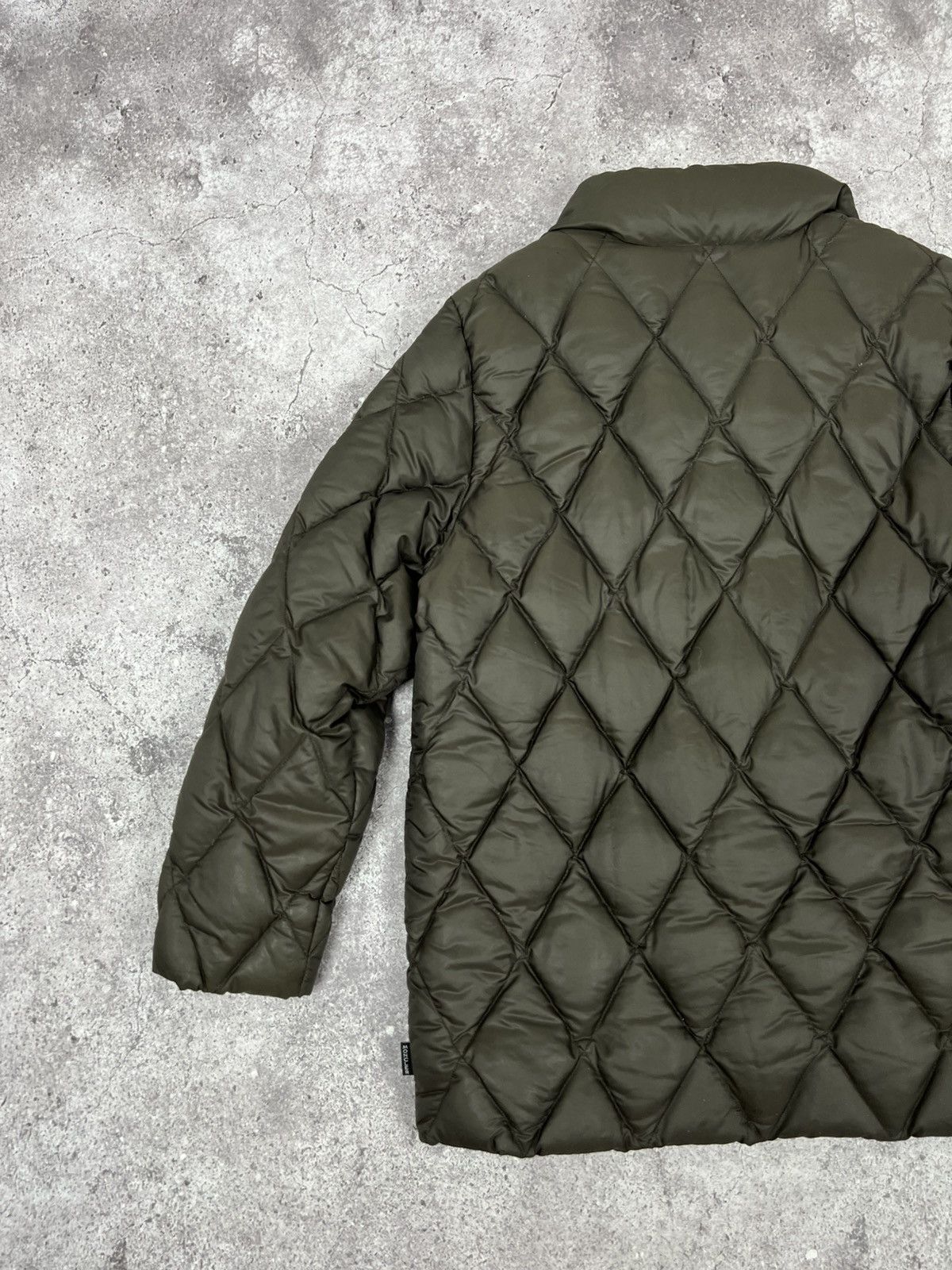 Moncler Vintage Moncler Down Quilted Jacket Button Size L / US 10 / IT 46 - 16 Thumbnail