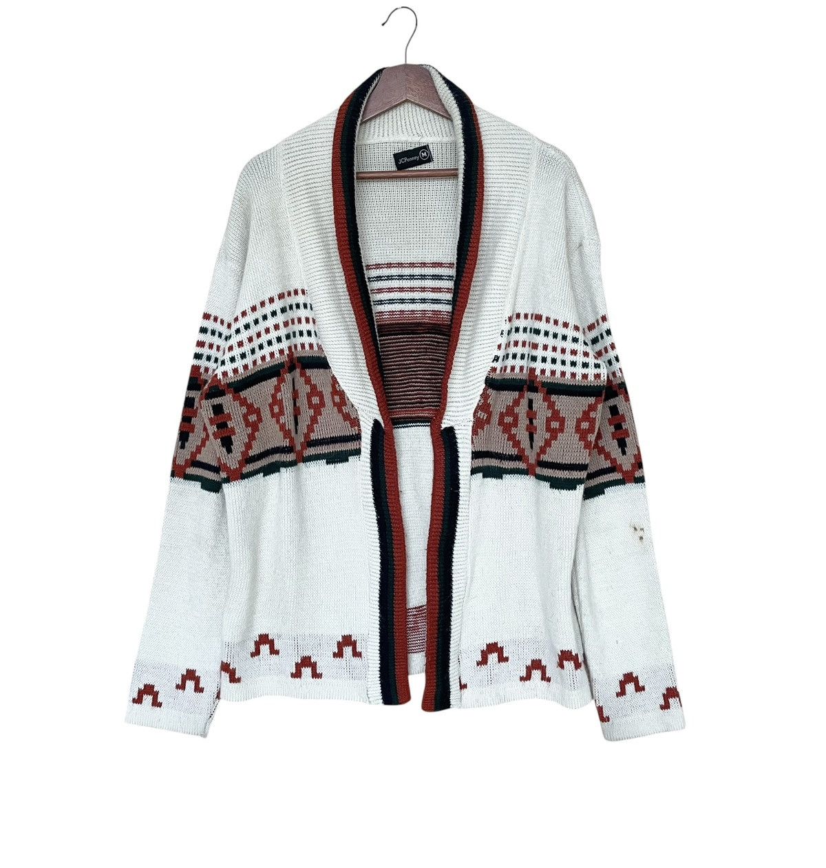 JCPenney × Vintage Vintage Brand Jc Penny Navajo Knitwear 1980s Size US M / EU 48-50 / 2 - 1 Thumbnail