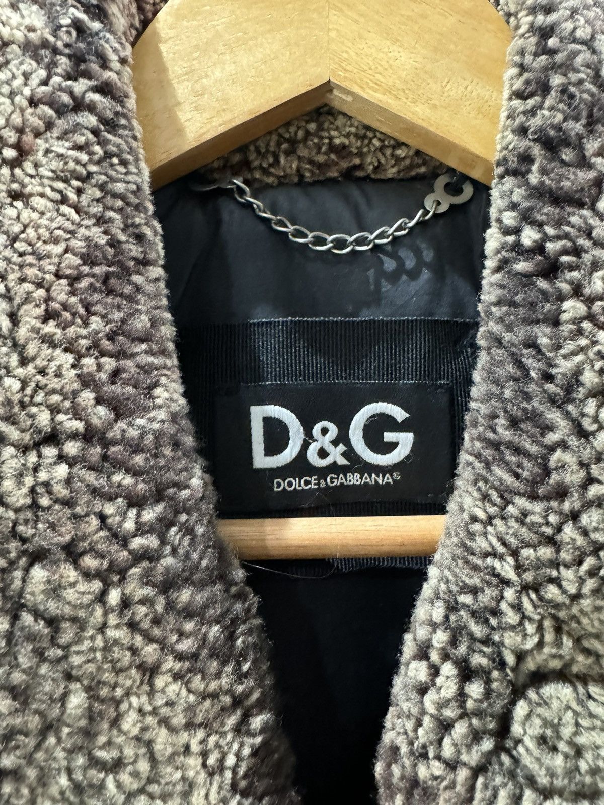 Dolce & Gabbana Dolce & Gabbana shearling jacket Size US L / EU 52-54 / 3 - 3 Thumbnail