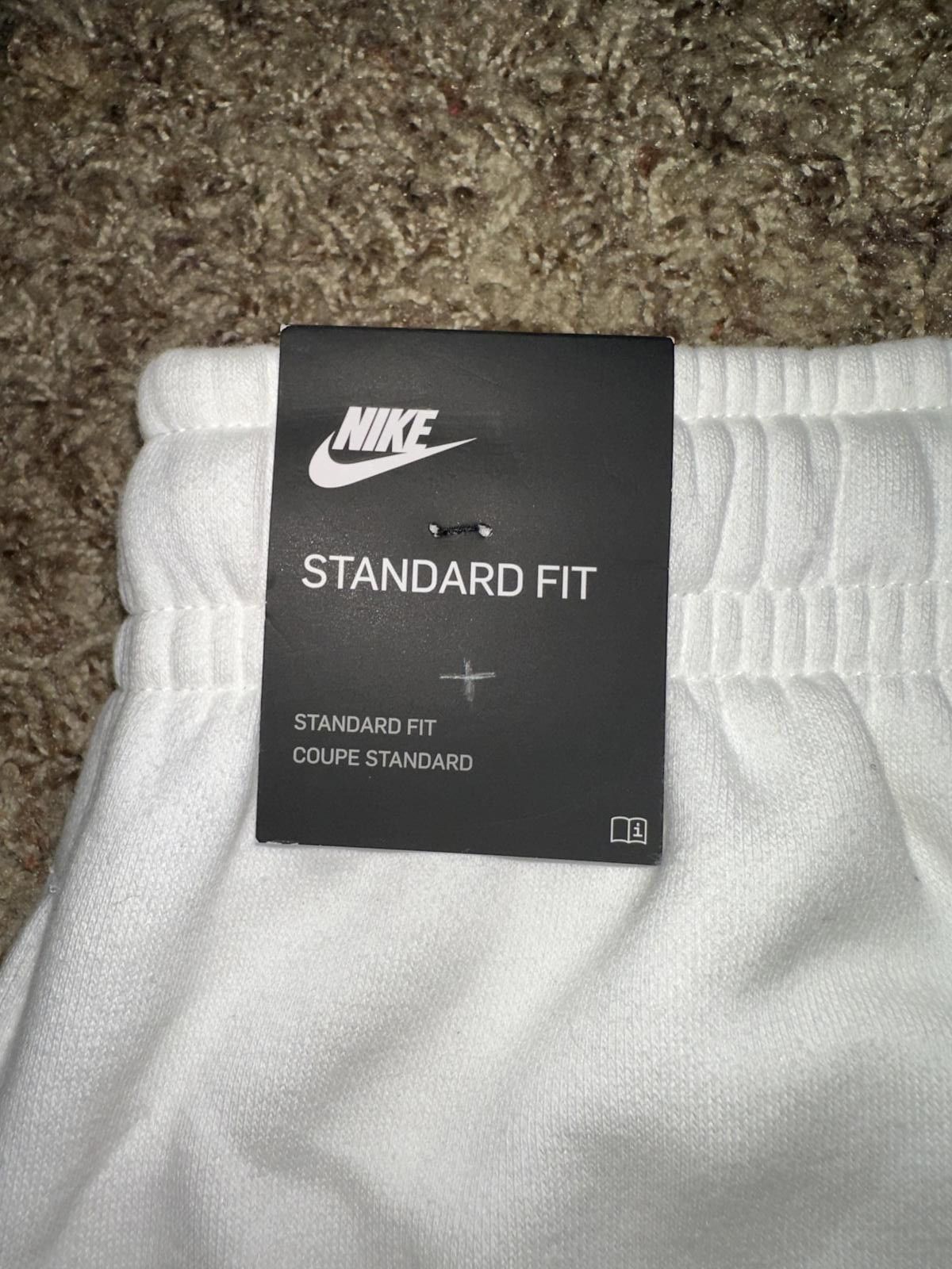 Nike Nike Big Kids (Boy’s) Swoosh Just Do It Scribble Fleece Sweatpants Sample Size US 26 / EU 42 - 7 Thumbnail