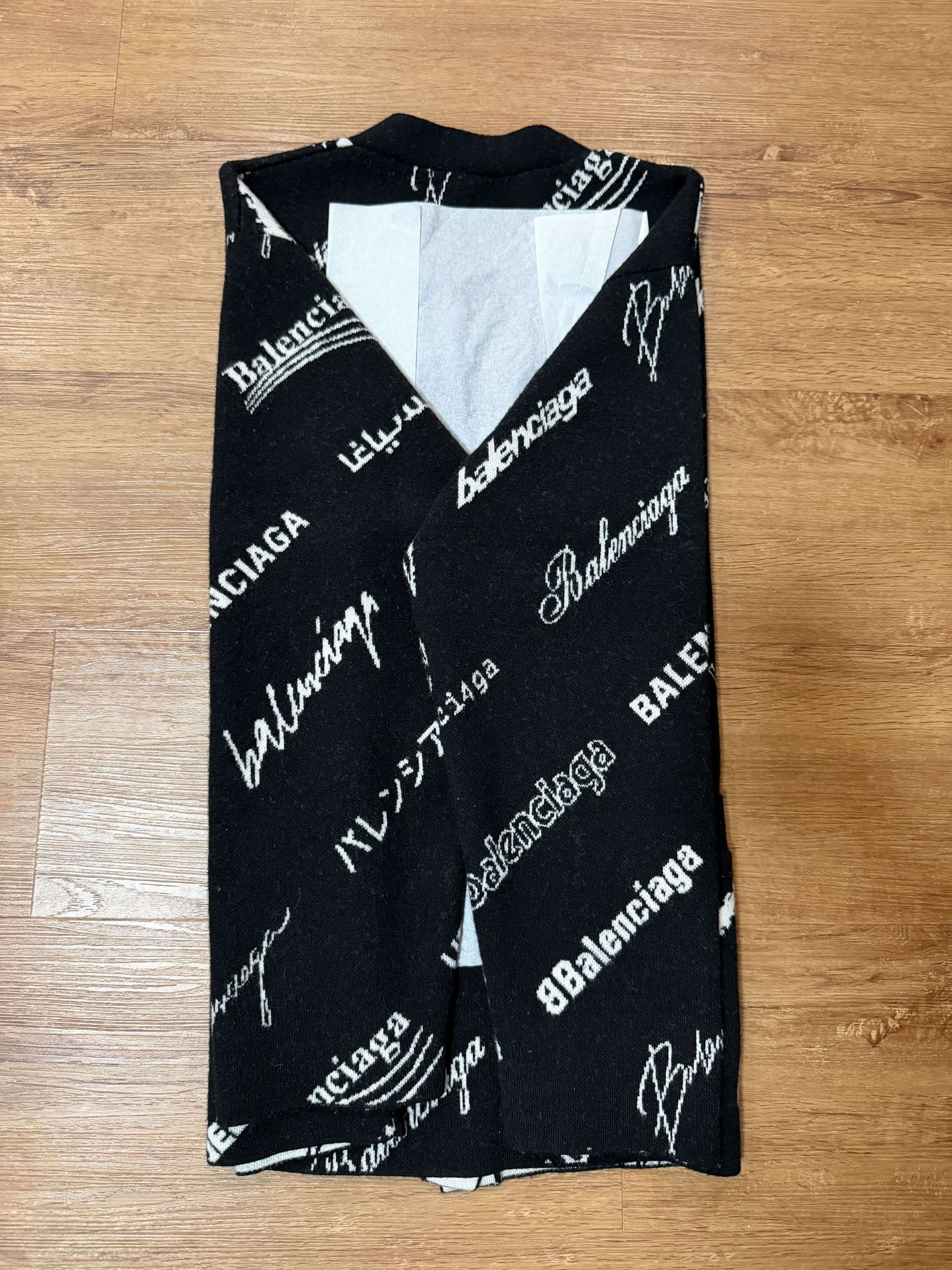 Balenciaga Balenciaga All-Over Logo Cardigan Size XS / US 0-2 / IT 36-38 - 10 Thumbnail