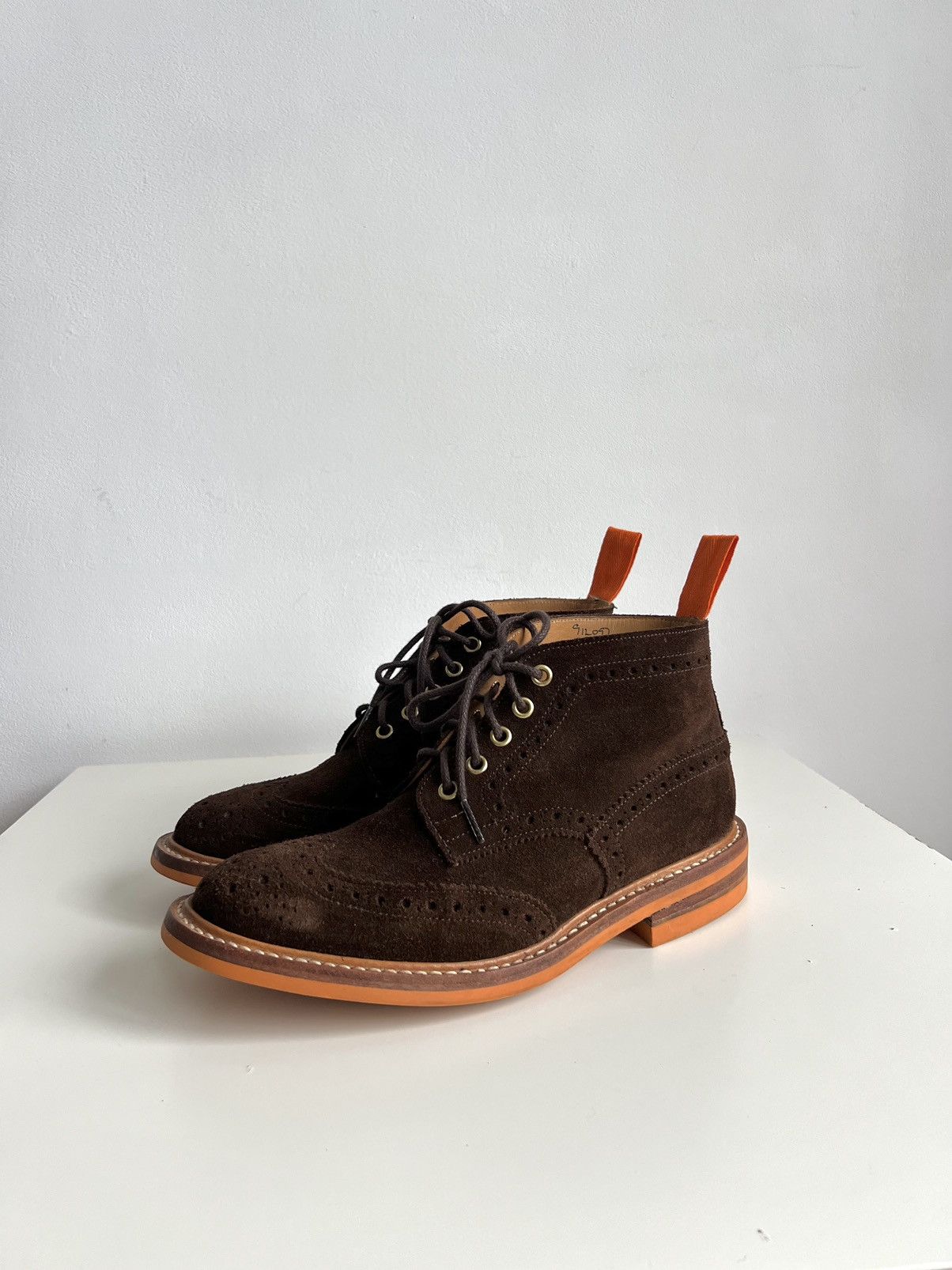 Crockett & Jones × John Lobb × Tricker's 🇬🇧Trickers Stow County Suede Boots Size US 7 / EU 40 - 2 Thumbnail