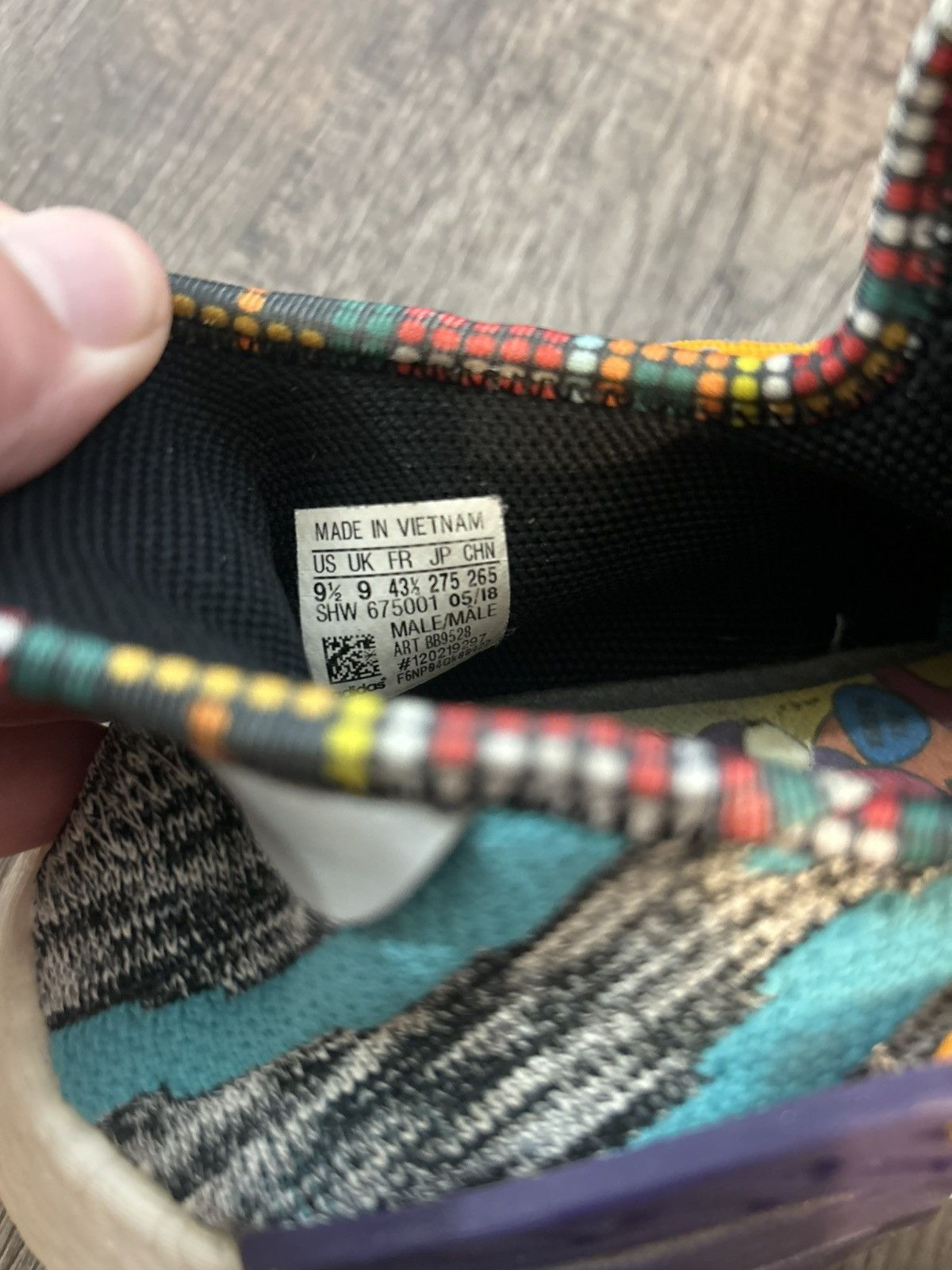 Adidas × Pharrell adidas NMD Hu Pharrell Solar Pack Orange Size US 9.5 / EU 42-43 - 9 Thumbnail