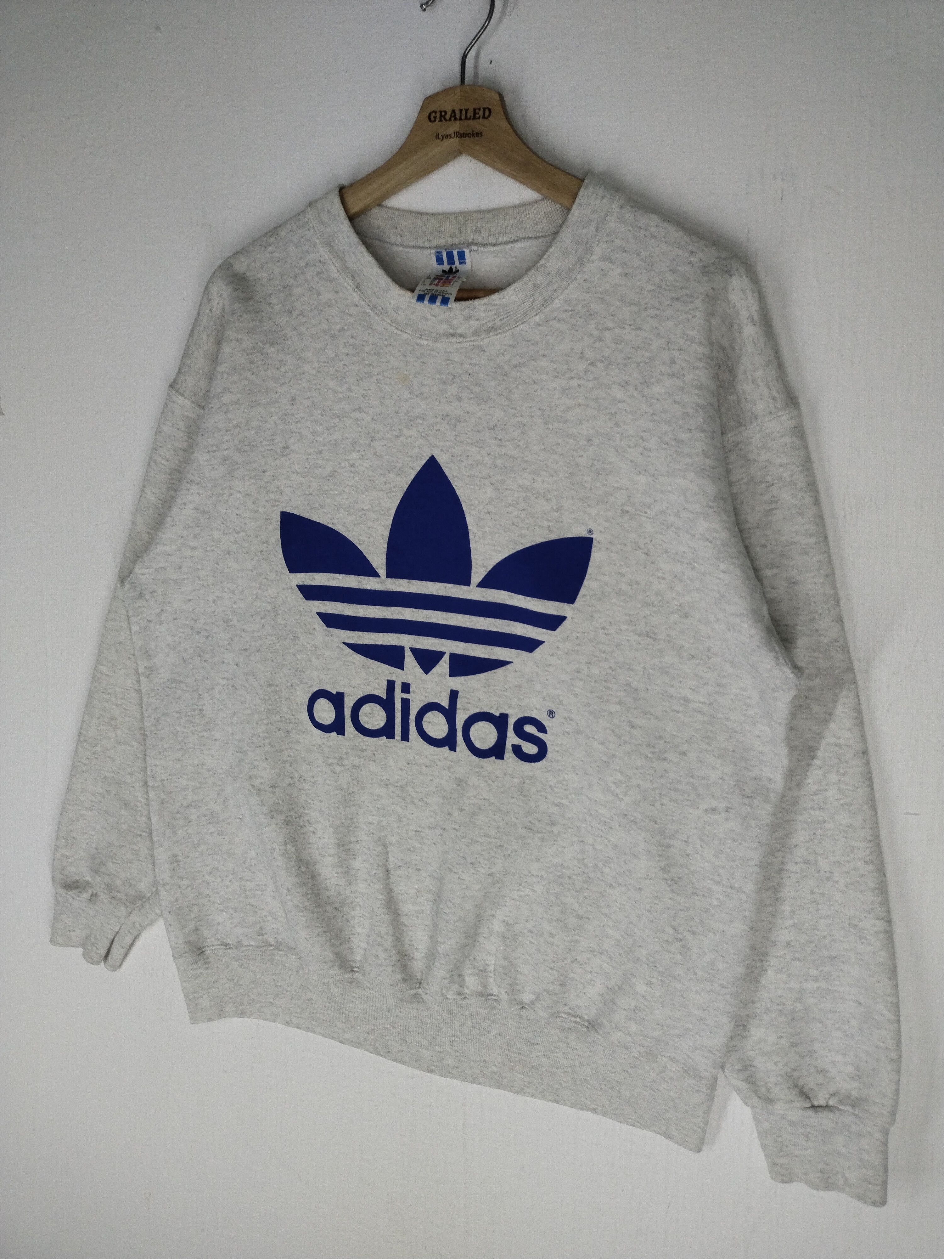 Adidas × Vintage Vintage Adidas Crewneck Size US L / EU 52-54 / 3 - 2 Thumbnail