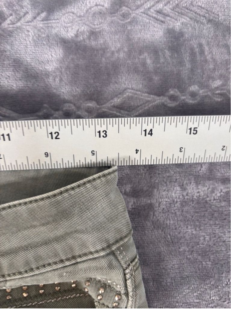 White House Black Market Women's White House Black Market Green Cargo Pants Size 2R Size 28" / US 6 / IT 42 - 3 Thumbnail
