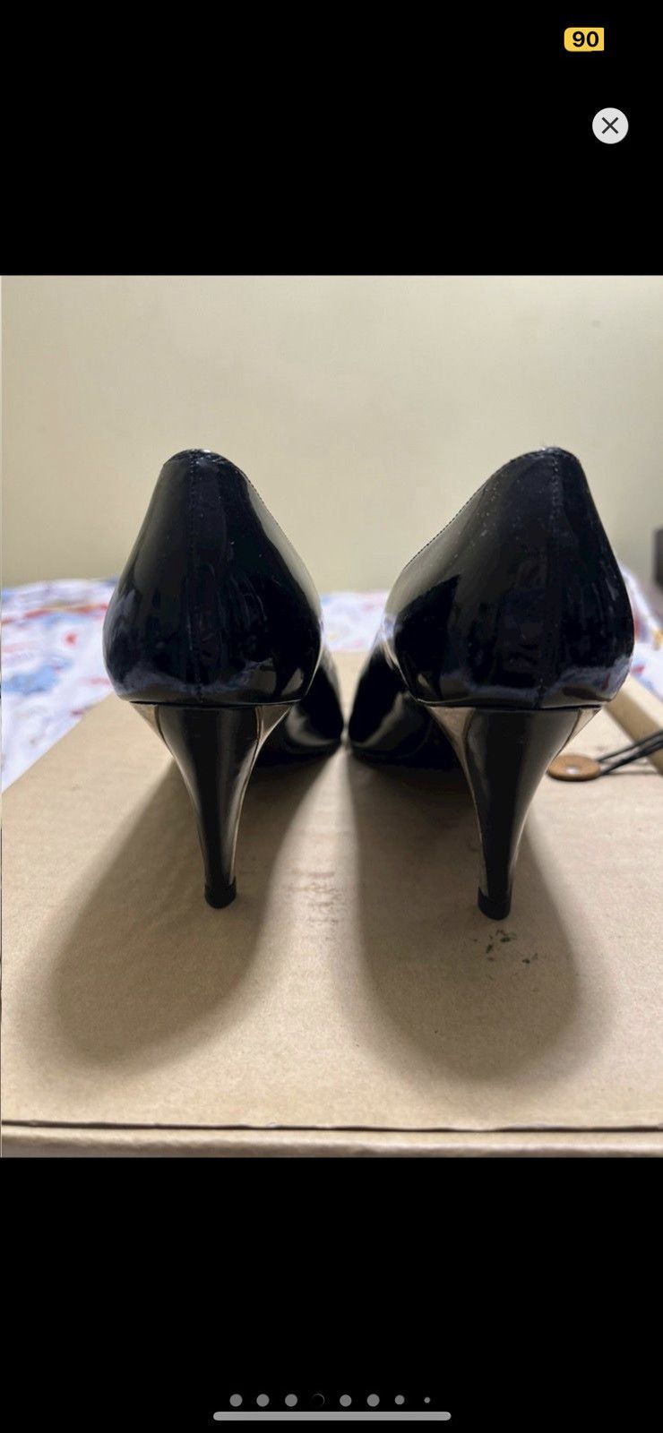 Stuart Weitzman ***FINAL DROP***RARE PATENT LEATHER STUART WEITZMAN HEEL 8 Size US 8 / IT 38 - 4 Thumbnail