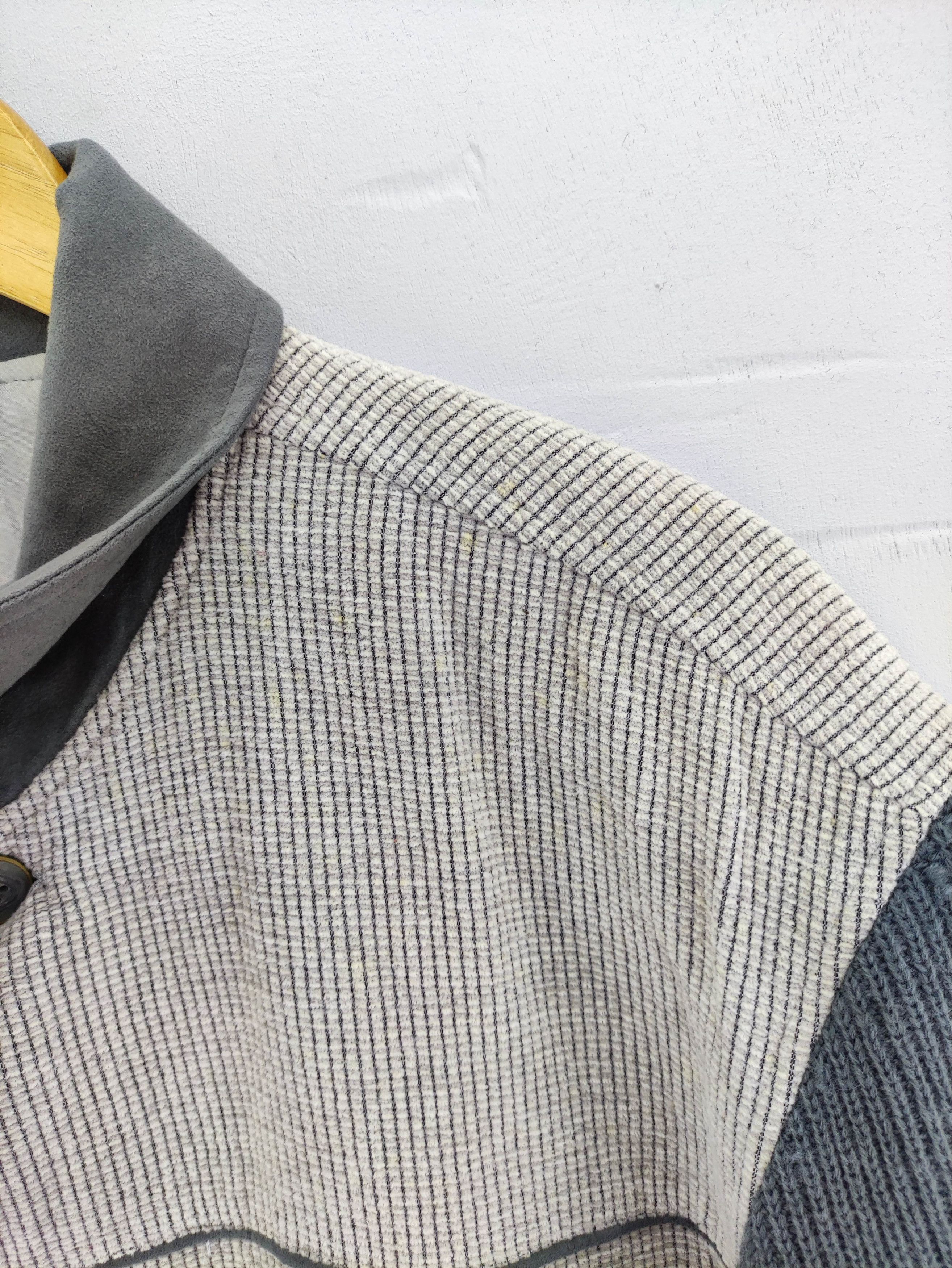 Balenciaga Balenciaga Sports Color Block Distressed Jacket Button Up Size US L / EU 52-54 / 3 - 5 Thumbnail