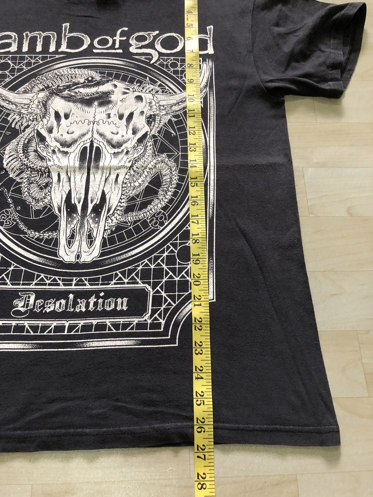 Band Tees Lamb of God Desolation TShirt Size US M / EU 48-50 / 2 - 6 Thumbnail