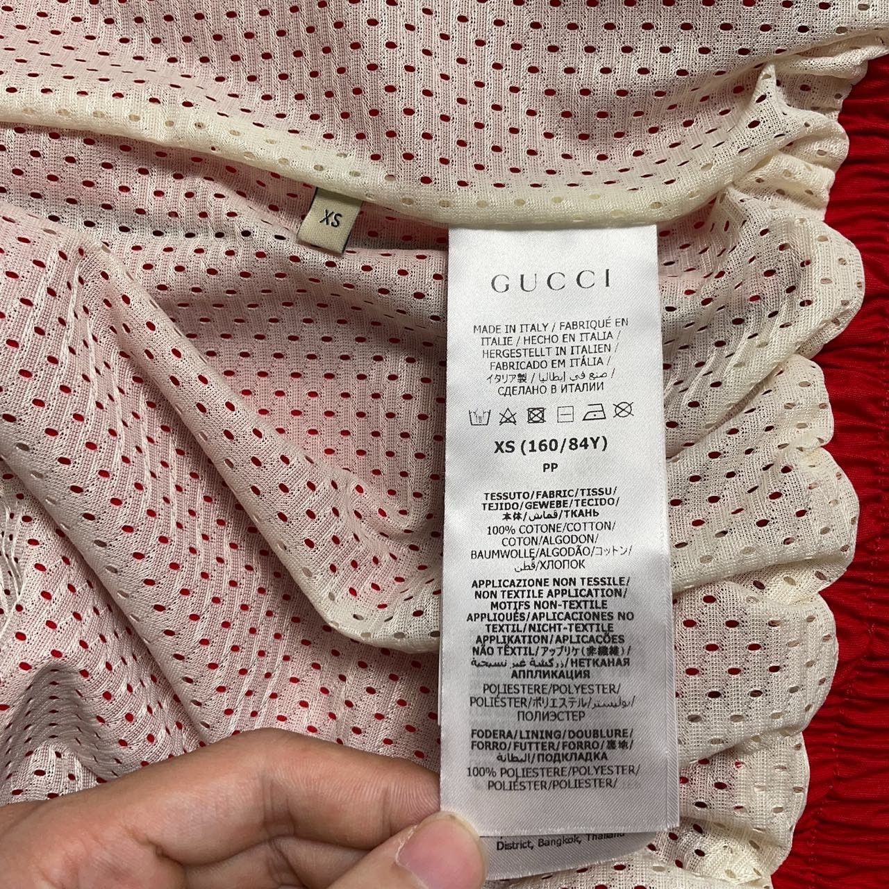 Gucci Gucci Red and white stitching zipper vest 2501-Nextarrow Size US XS / EU 42 / 0 - 5 Thumbnail