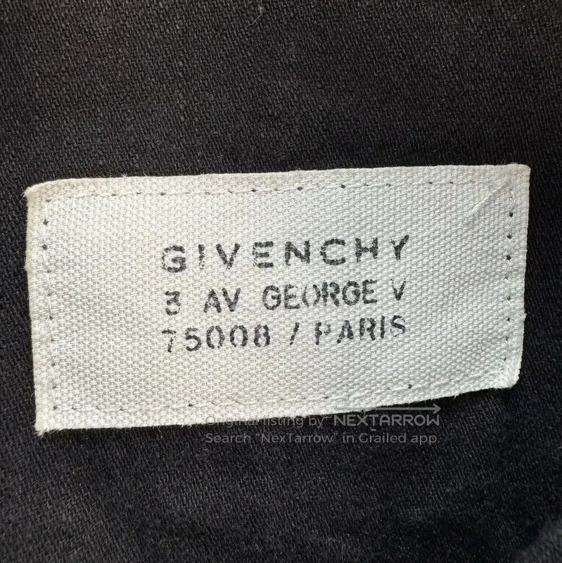 Givenchy Givenchy Black Denim Long Sleeve Shirt . Size XS / US 0-2 / IT 36-38 - 5 Thumbnail