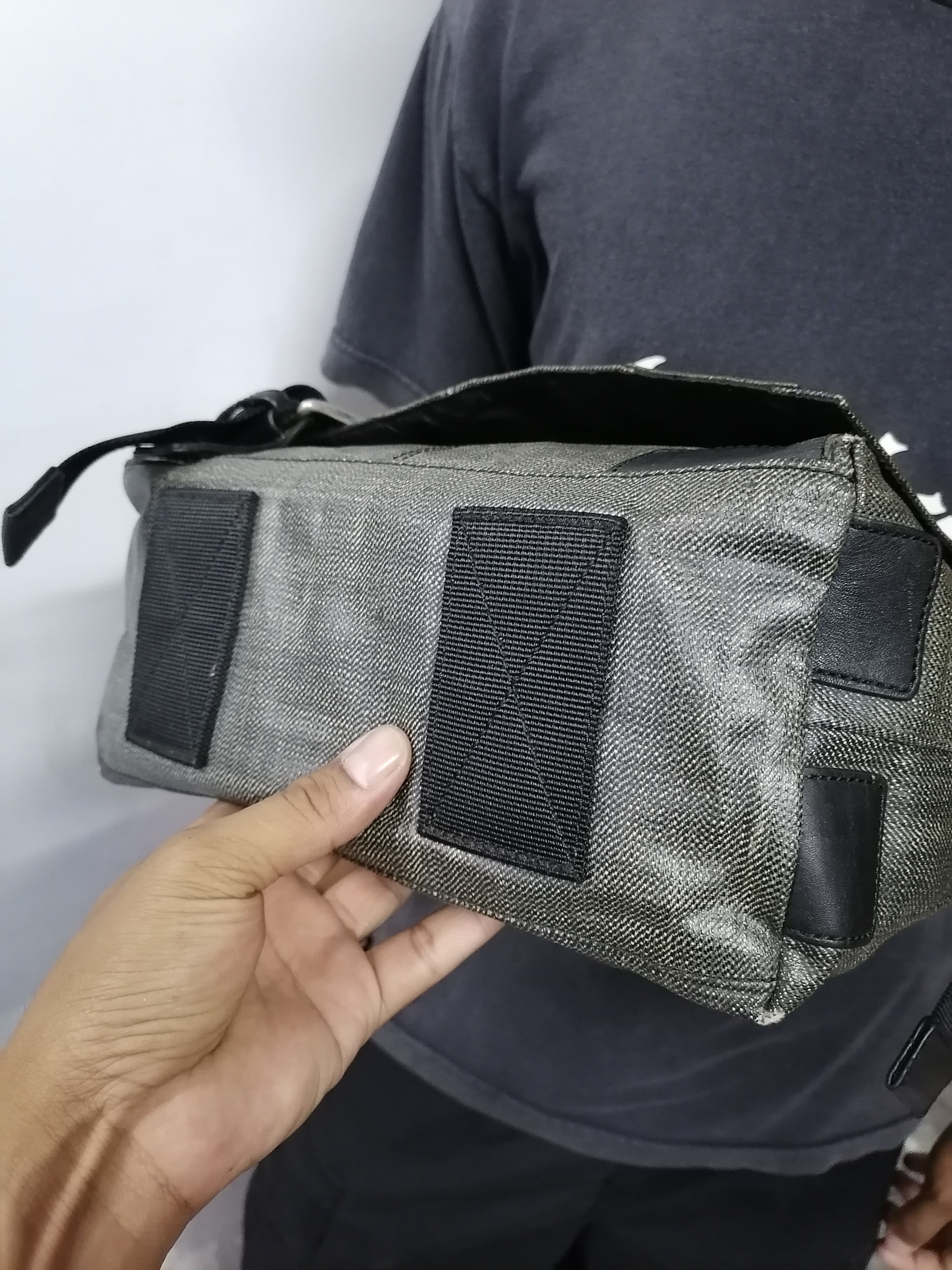 Comme Ca Ism × Japanese Brand Vintage Comme Ca Du Mode Men Waxed Crossbody Bag Size ONE SIZE - 5 Thumbnail