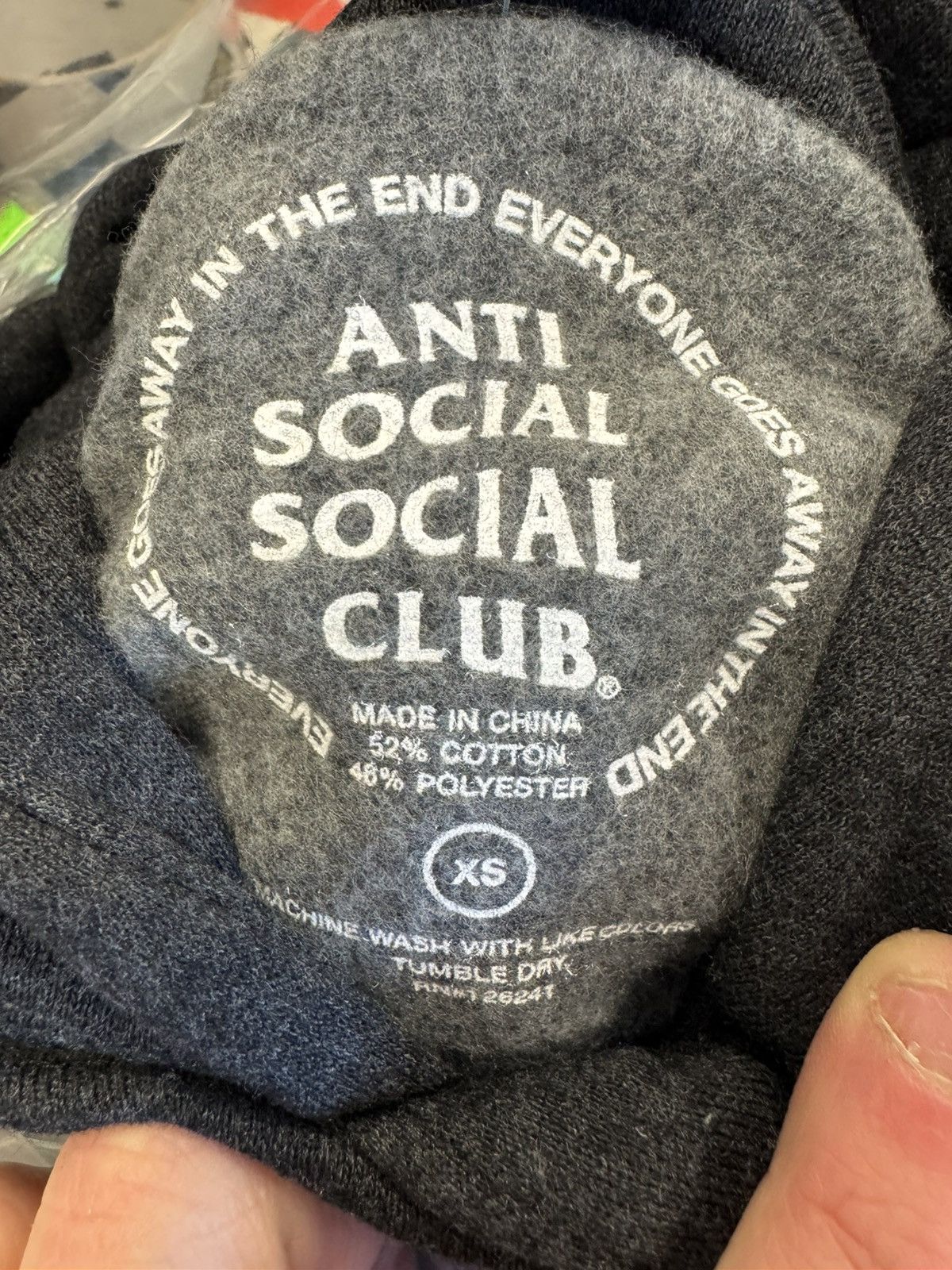 Anti Social Social Club Anti Social Social Club Mind Games Hoodie Size US XS / EU 42 / 0 - 3 Thumbnail