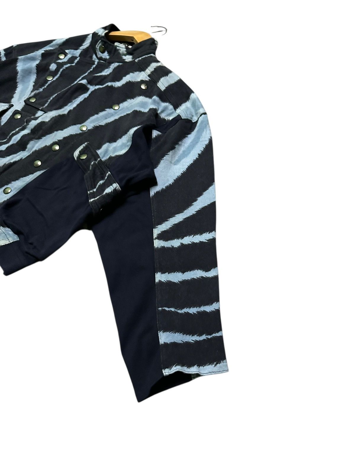 Kansai Yamamoto Vintage 90s Kansai zebra bomber jacket Size US S / EU 44-46 / 1 - 4 Thumbnail