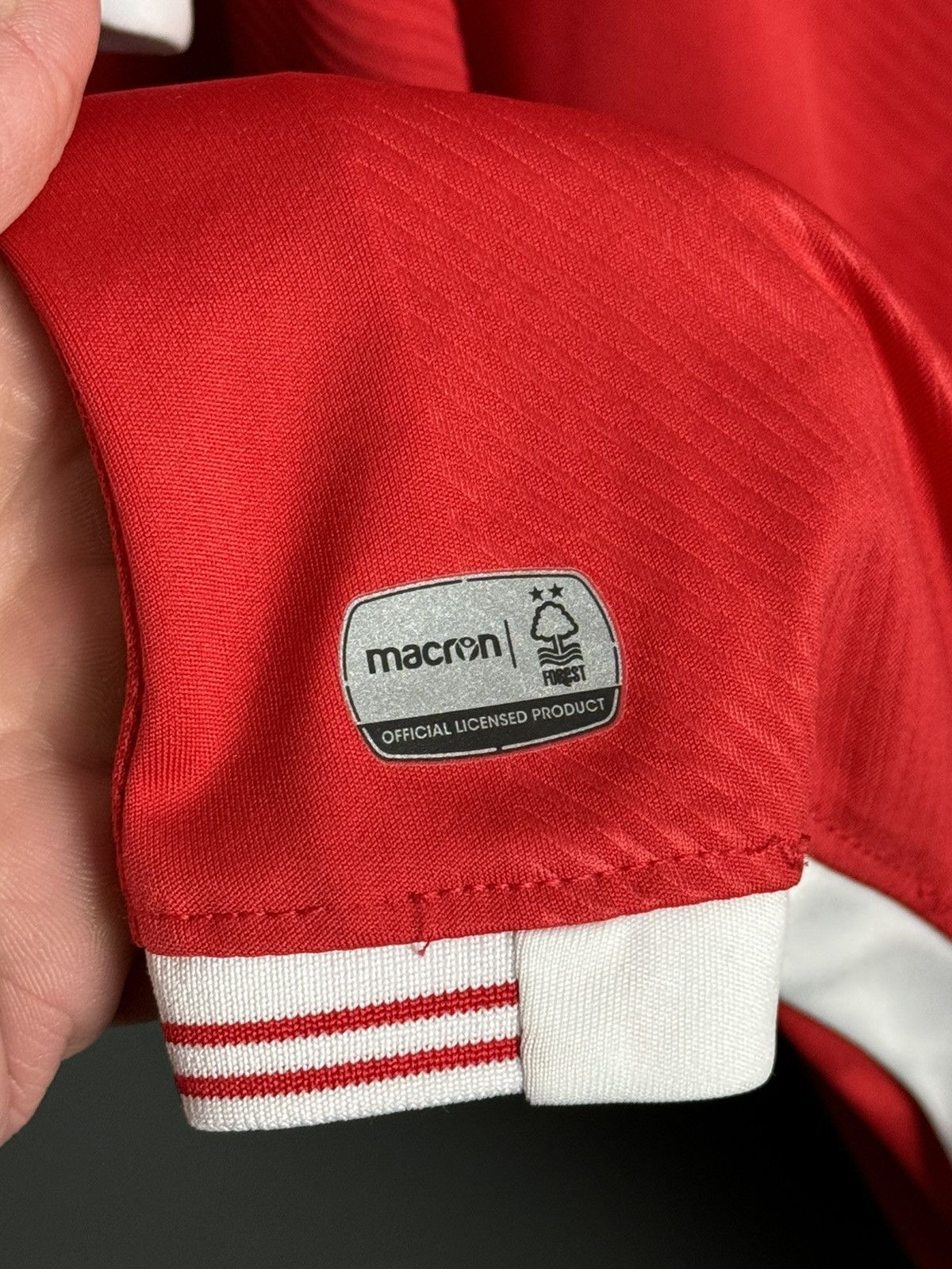 Macron 3XL Nottingham Forest 18/19 Home Football Jersey Size US XXL / EU 58 / 5 - 5 Thumbnail