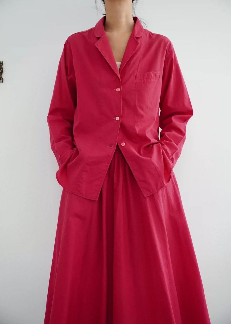 Kenzo KENZO Rose red dress set Size M / US 6-8 / IT 42-44 - 5 Thumbnail