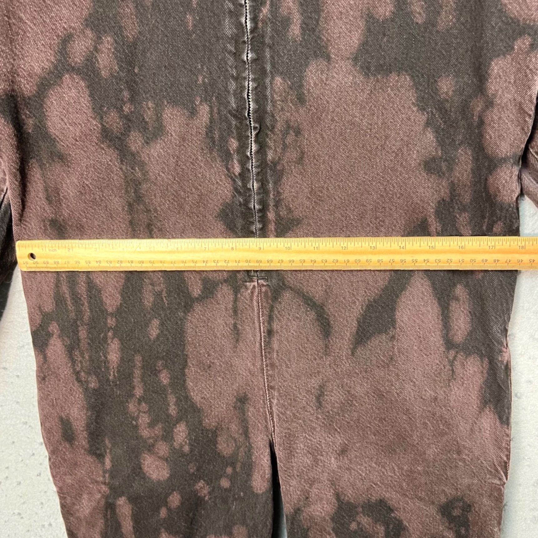 Mara Hoffman Mara Hoffman Womens One-Piece Jumpsuit - XXS Organic Cotton Tie-Dye Casual Summer Brown/Black - 2XS Size 24" / US 00 / IT 34 - 7 Thumbnail