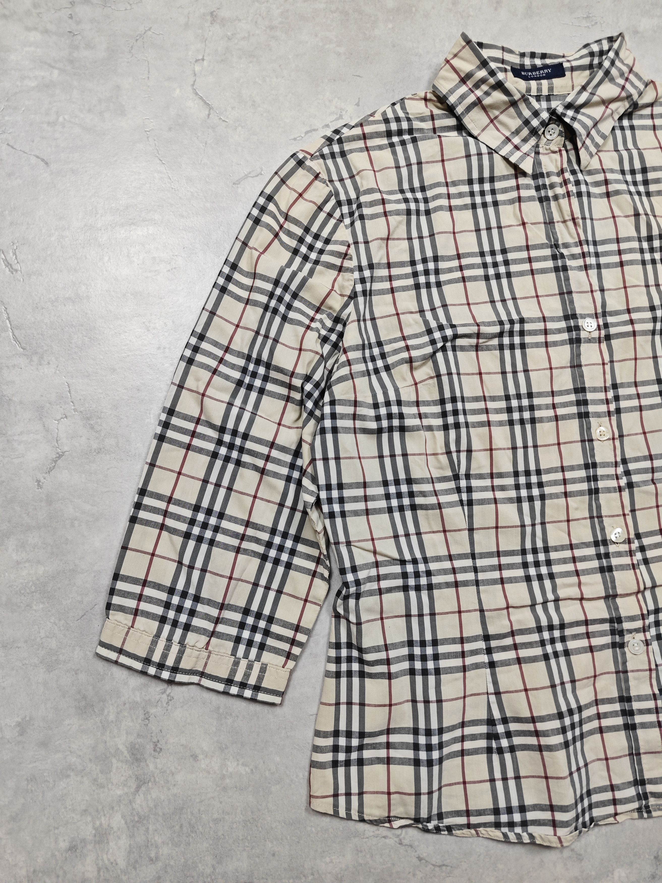 Burberry Burberry Vintage Monogram 3/4 Sleeve Size M / US 6-8 / IT 42-44 - 2 Thumbnail
