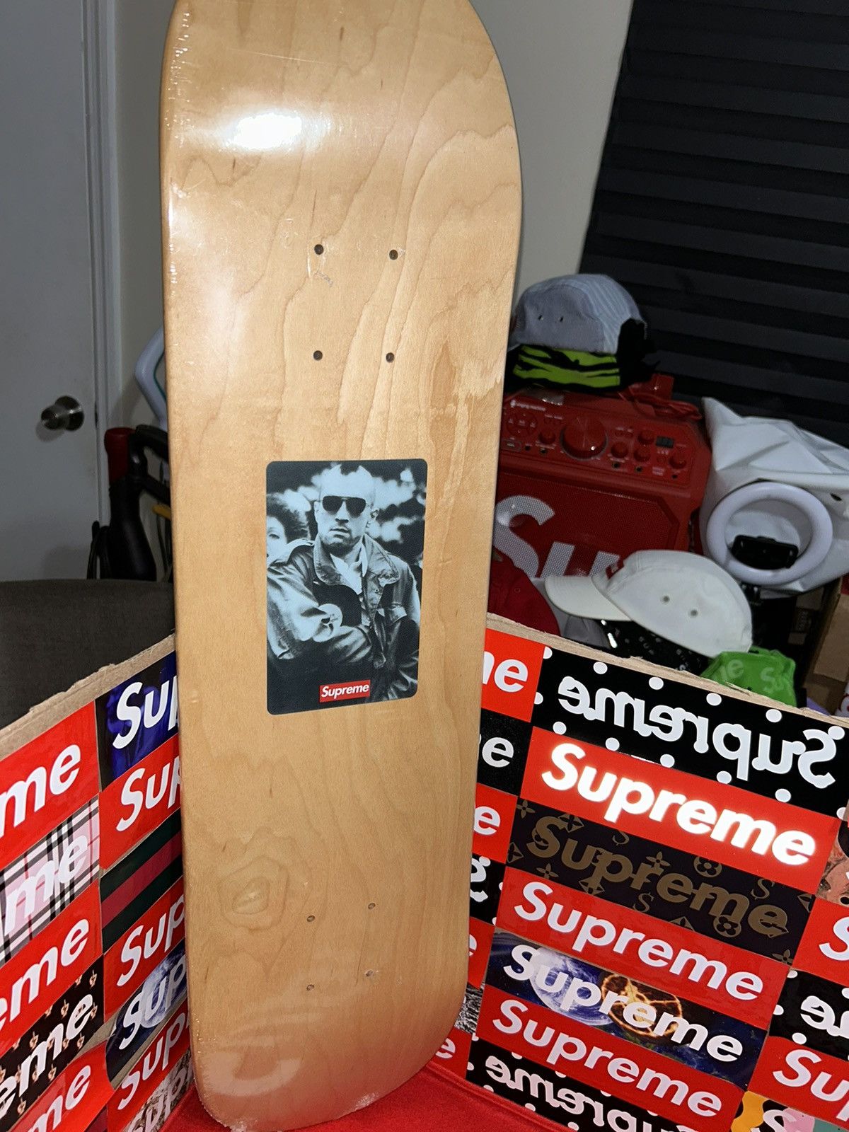 Supreme Taxi Driver Skateboard Deck Black 20th Anniversary