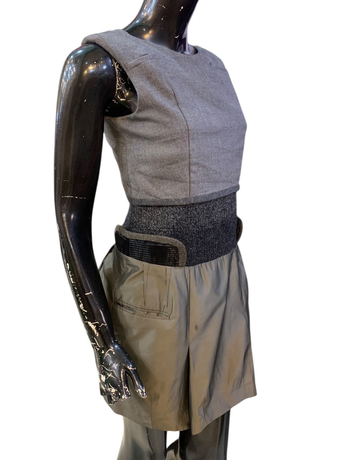 Undercover AW07 “Knit and hightech” hybrid mini dress runway Size XS / US 0-2 / IT 36-38 - 13 Thumbnail