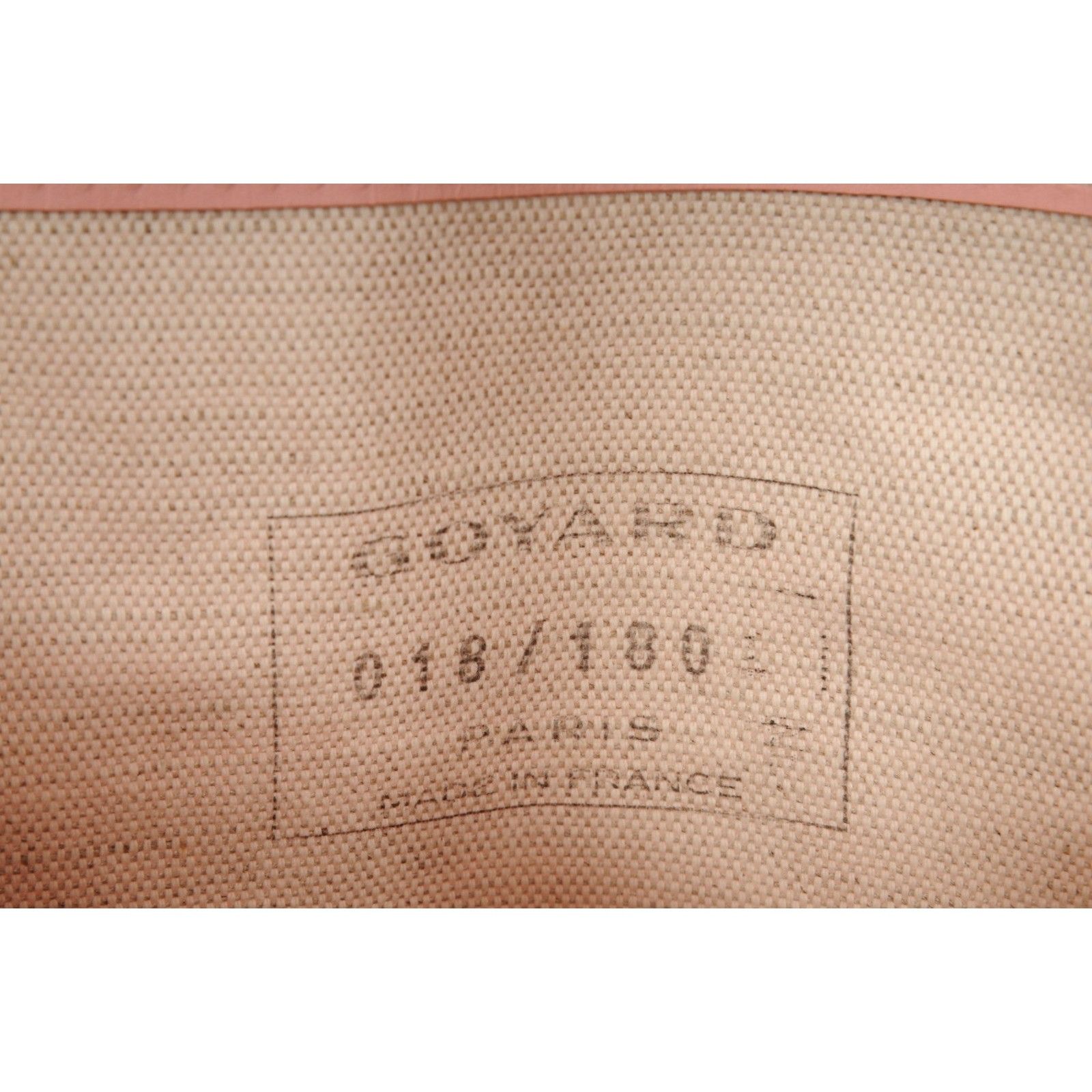 Goyard Mini Anjou Tote Bag Pink Goyardine Reversible Canvas Size ONE SIZE - 9 Thumbnail