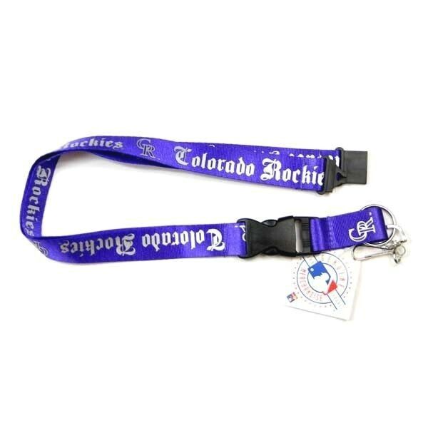 Other COLORADO ROCKIES Lanyard Keychain Double Sided Old English F Size ONE SIZE - 1 Preview