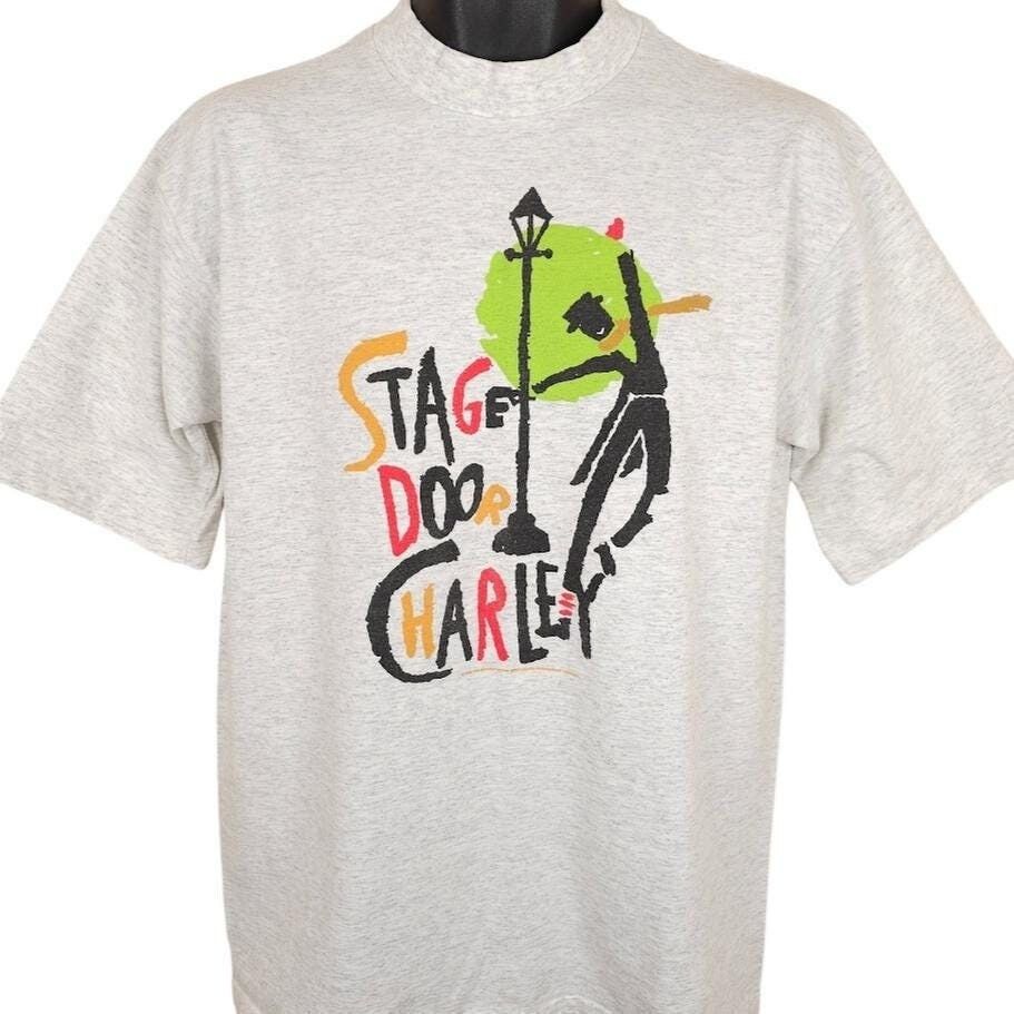 Vintage Vintage Stage Door Charley T Shirt Mens Size Medium Gray 90s Size US M / EU 48-50 / 2 - 1 Thumbnail