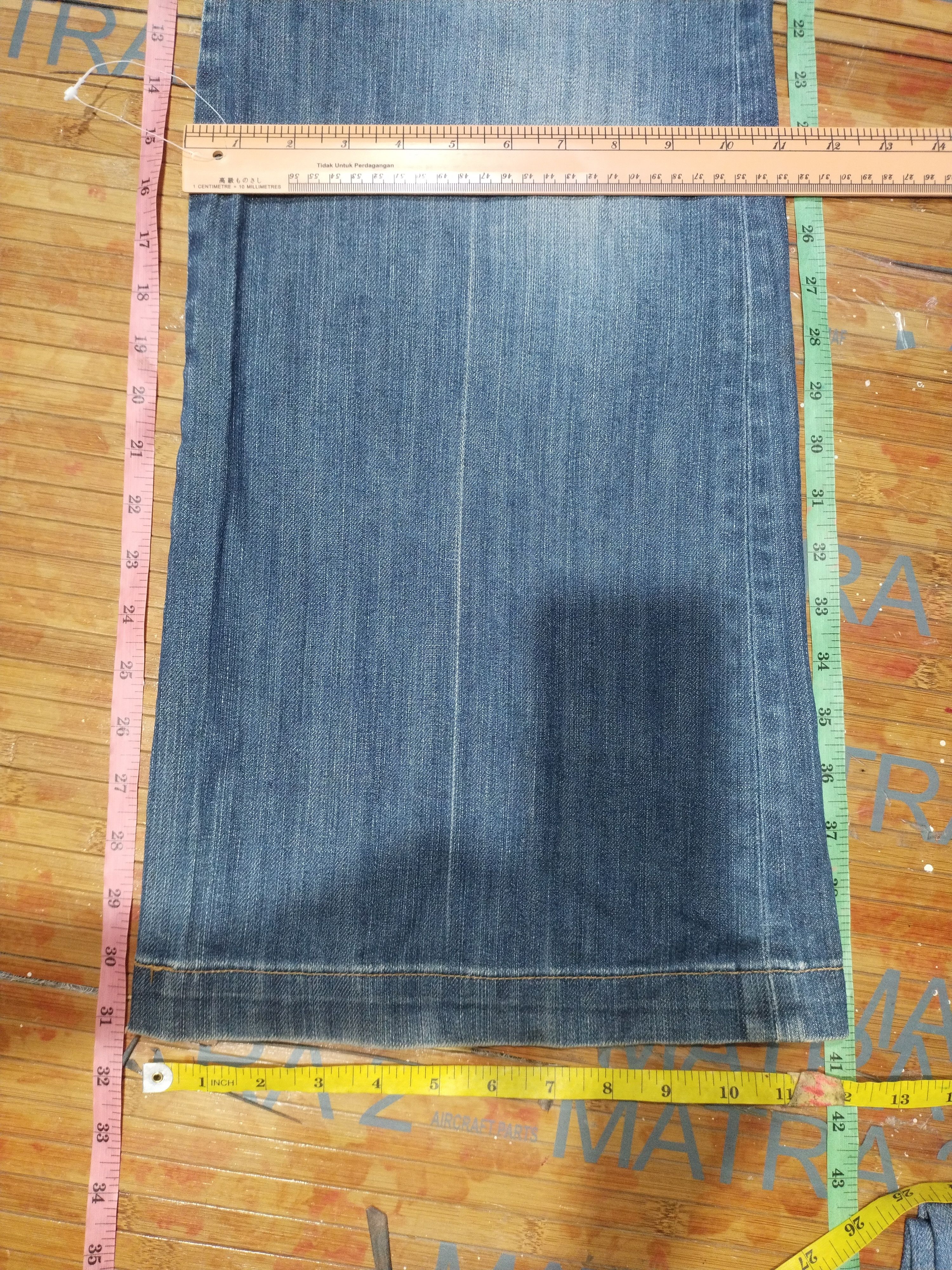 Edwin × Japanese Brand × Vintage Jeans Edwin Something Sz 30" Size 30" / US 8 / IT 44 - 7 Thumbnail