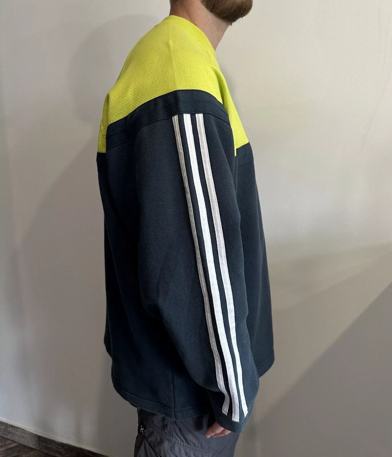 Adidas Vintage 2000s ADIDAS SWEATSHIRT Y2K MENS PULLOVER Logo Size US M / EU 48-50 / 2 - 7 Thumbnail